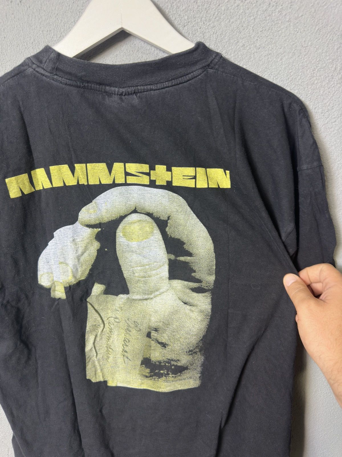 Band Tees × Vintage Rammstein vintage 00s t shirt double logo Size US XL / EU 56 / 4 - 6 Thumbnail