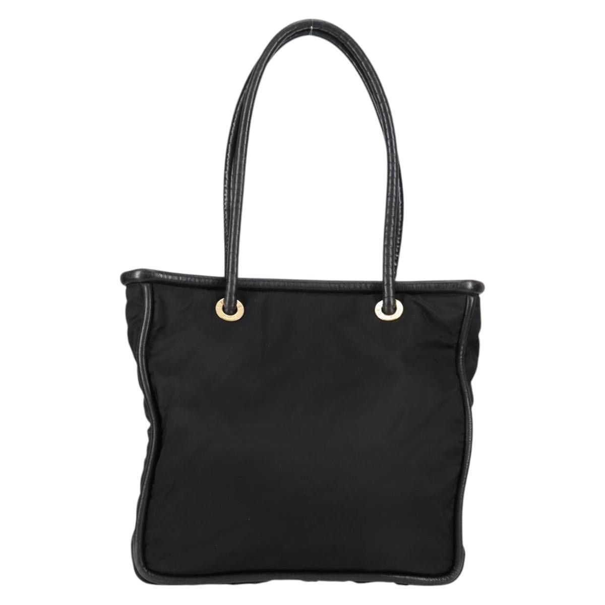 Celine CELINE Tote Bag Nylon Black Gold Size ONE SIZE - 2 Thumbnail