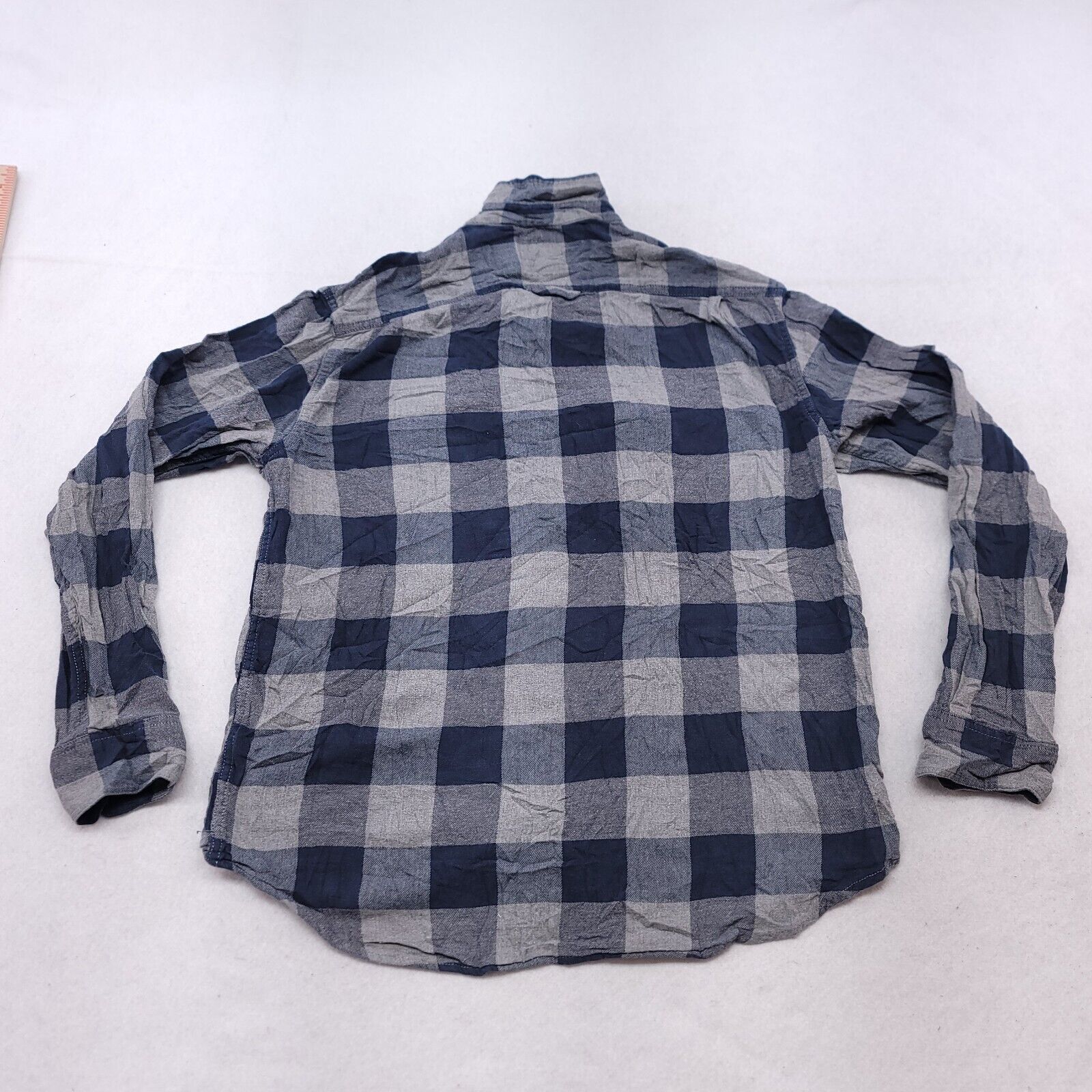 Old Navy Old Navy Buffalo Check Flannel Shirt Mens Size Large L Gray Size US L / EU 52-54 / 3 - 10 Thumbnail