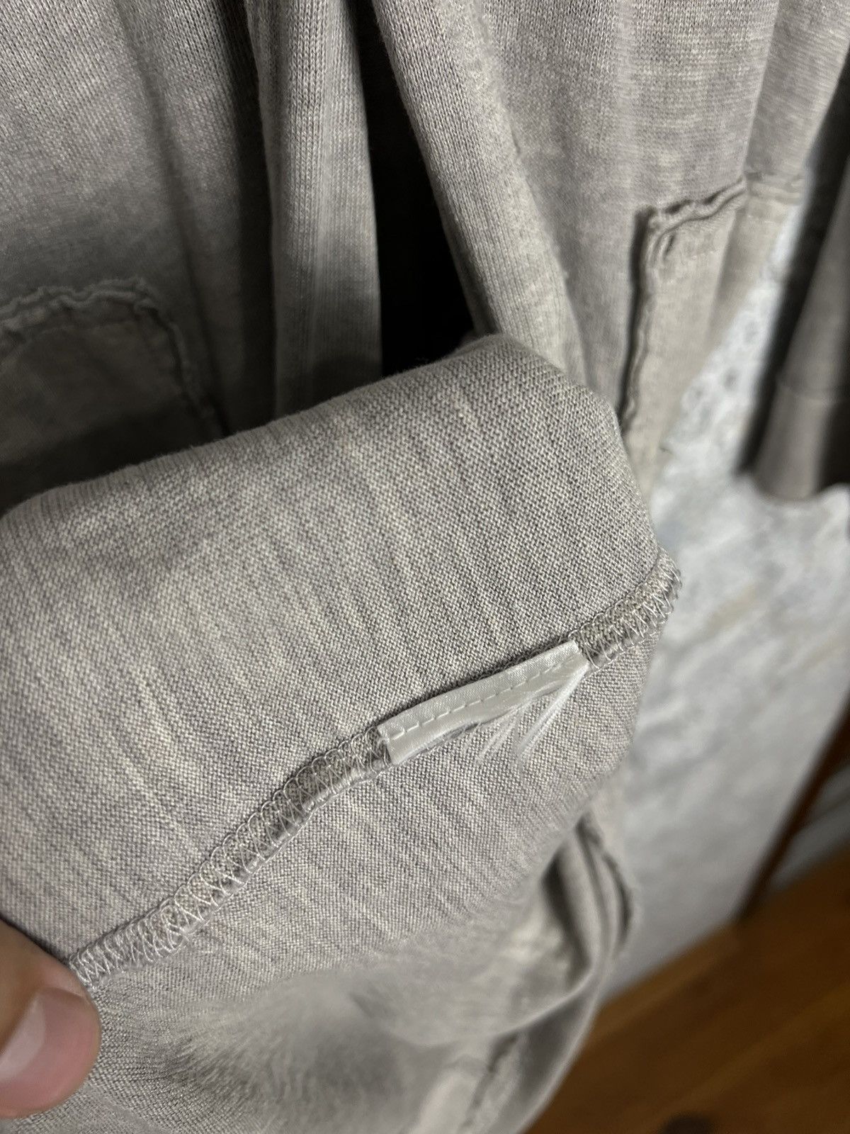 OSKA Oska Gray Long Sleeve Lagenlook Cape Cardigan Sweater Size L / US 10 / IT 46 - 8 Thumbnail