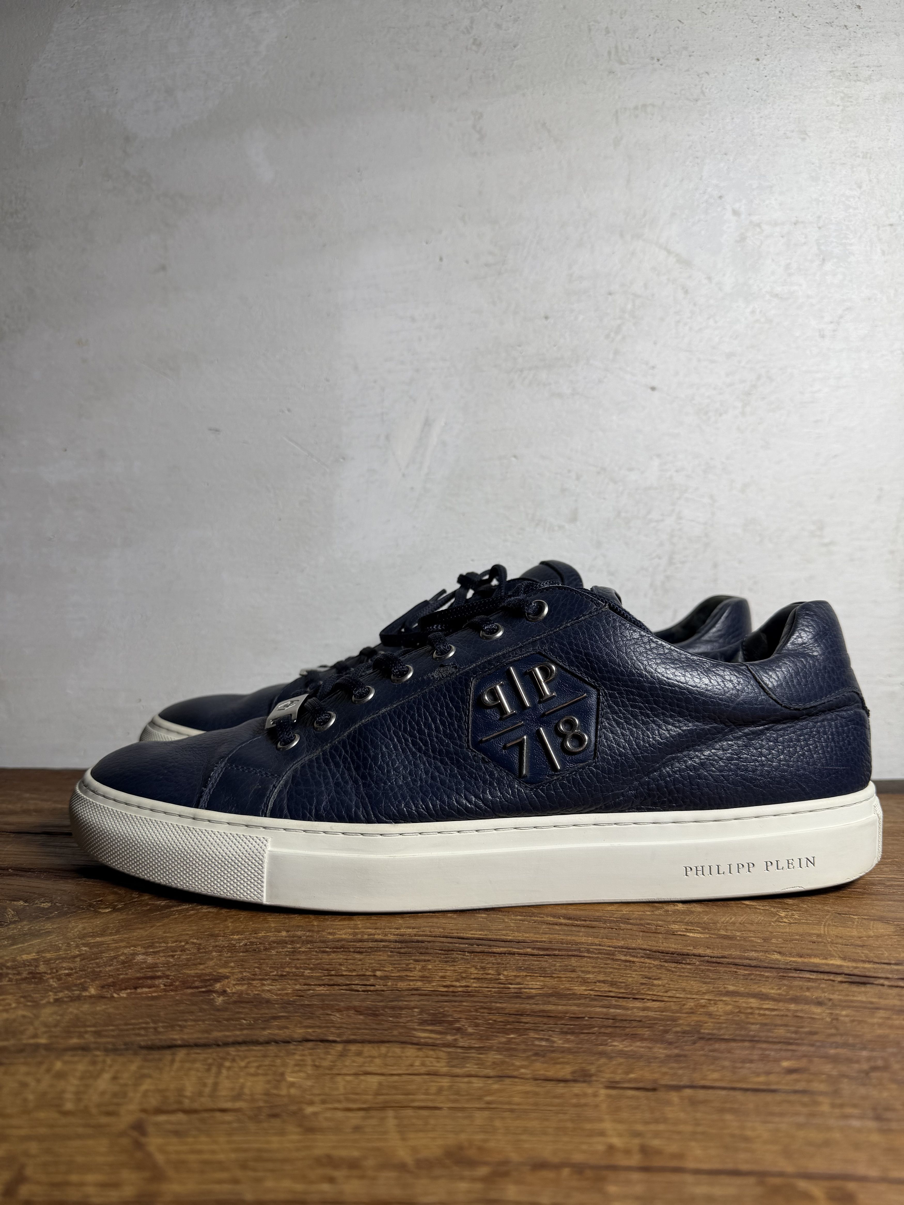 Philipp Plein Phillip Plein Lo-Top Sneakers PP1978 Size US 12 / EU 45 - 1 Thumbnail