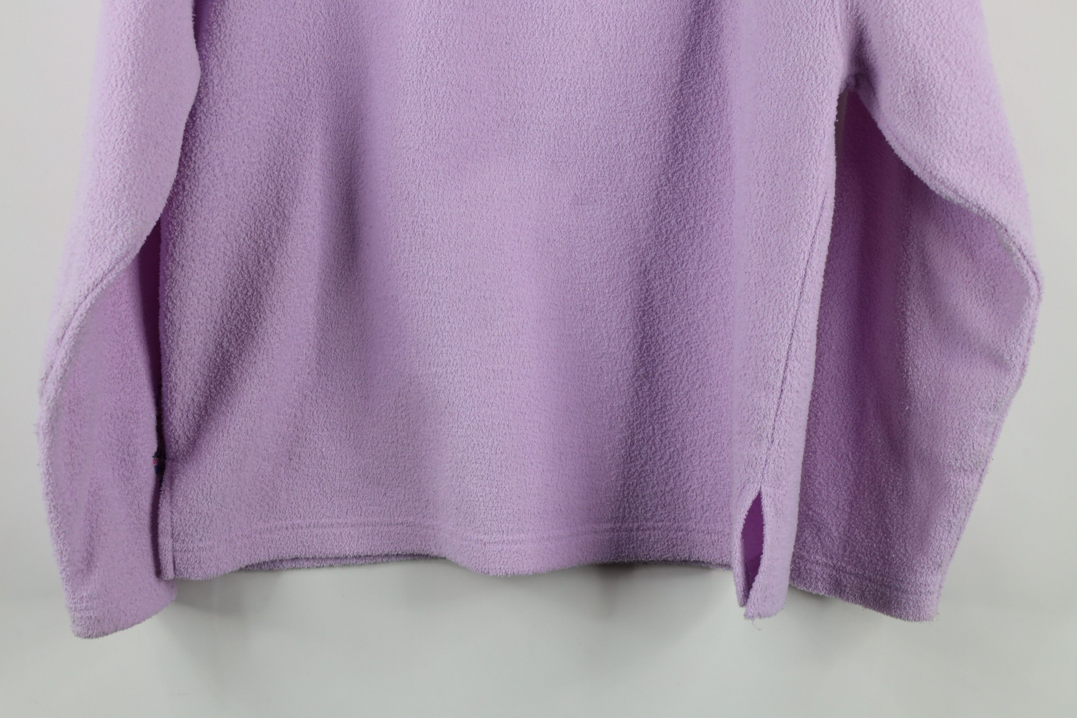 Vintage Vintage 90s Streetwear Alaska Flower Fleece Sweatshirt Size S / US 4 / IT 40 - 13 Thumbnail