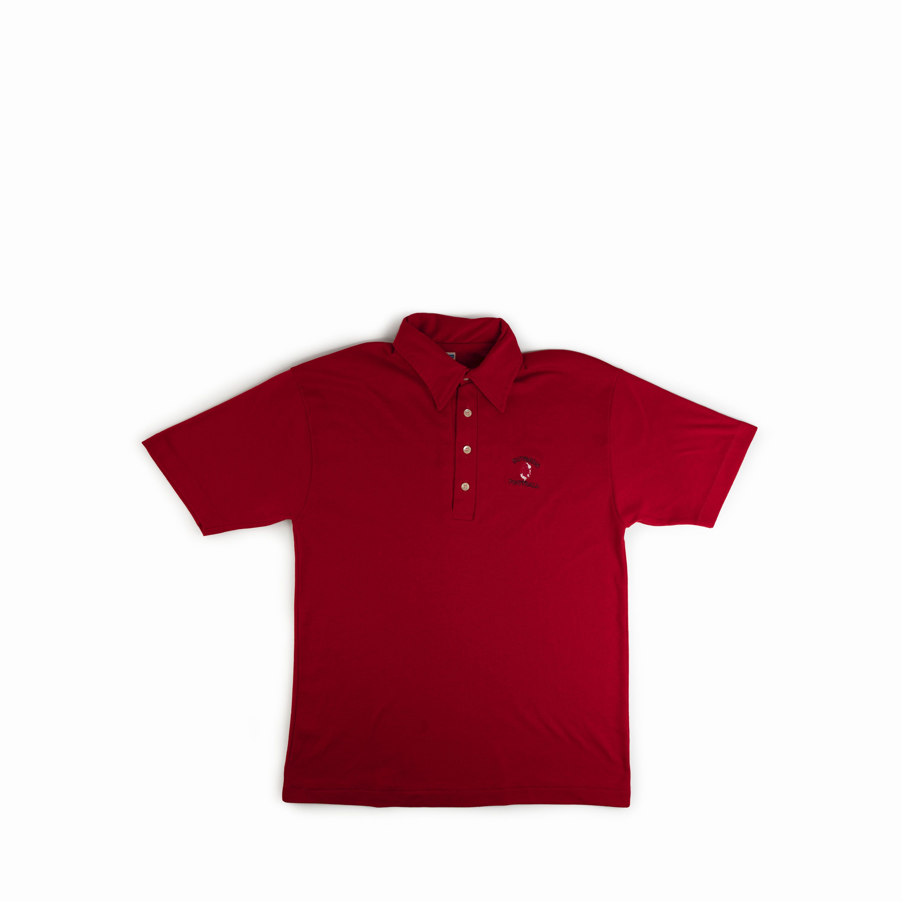 Champion Vintage 1970's Champion Rutgers University Polo Tee Shirt Size US L / EU 52-54 / 3 - 1 Thumbnail