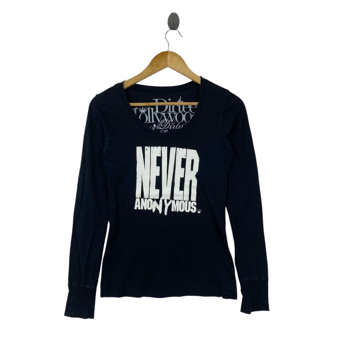 Seditionaries Dirtee Hollywood Y2K Never Anonymous Long Sleeve Shirt Sz S Size US S / EU 44-46 / 1 - 1 Thumbnail