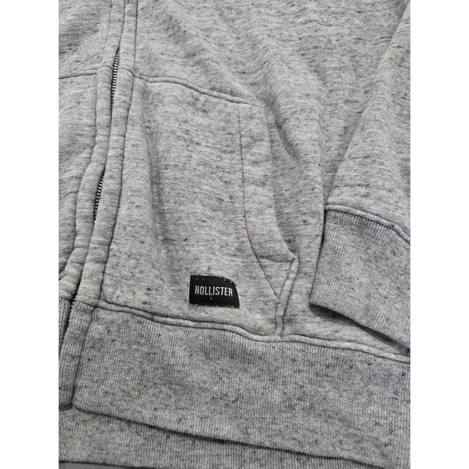 Hollister Hollister Men's Sz Small Hoodie Full Zip Gray Hooded Sweater Size US S / EU 44-46 / 1 - 3 Thumbnail