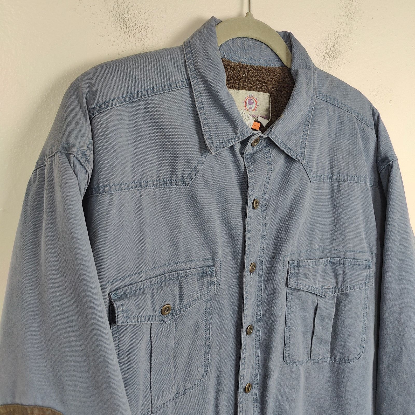 The Territory Ahead Vintage The Territory Ahead Chore Jacket Large Blue Canvas Size US L / EU 52-54 / 3 - 2 Thumbnail