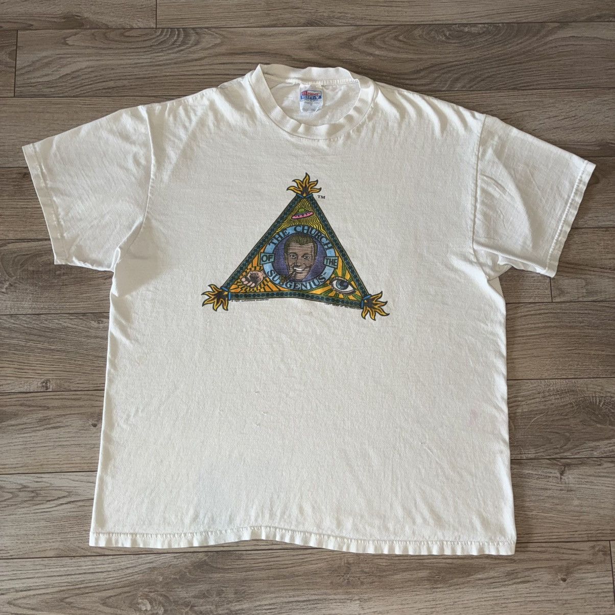 Hanes The Church of the Subgenius psychedelic drug tee shirt Size US XL / EU 56 / 4 - 1 Thumbnail