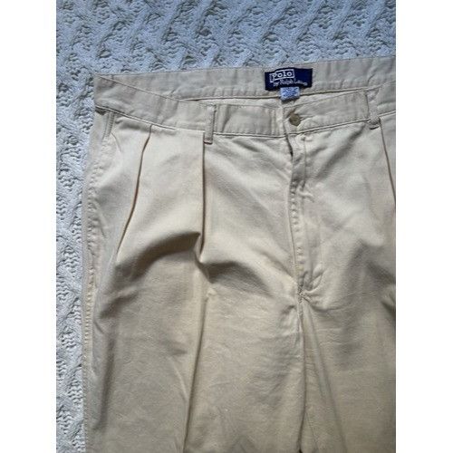 Polo Ralph Lauren RARE Polo Chino Ralph Lauren Men's Pants 80s-90s Vintage 40x Size US 40 / EU 56 - 3 Thumbnail