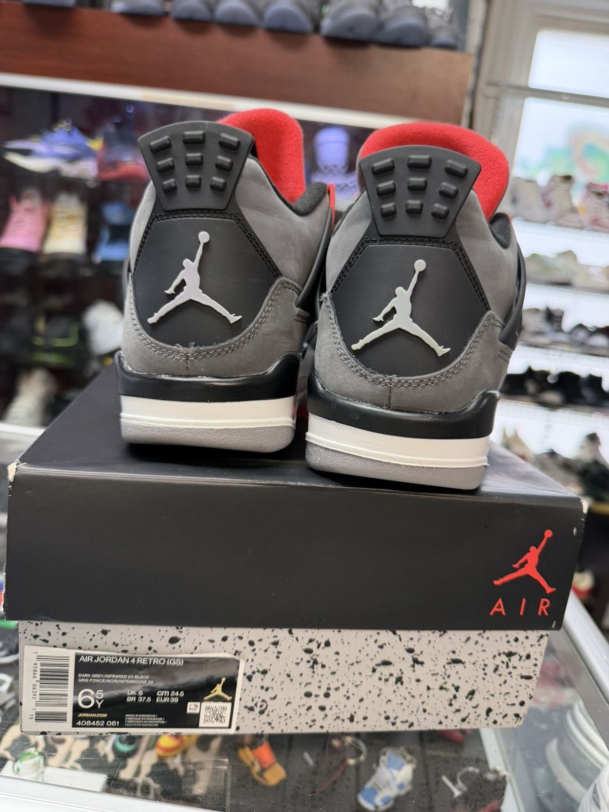 Jordan Brand Jordan 4 Retro ‘Infared’ Size US 6.5 / EU 39-40 - 4 Thumbnail