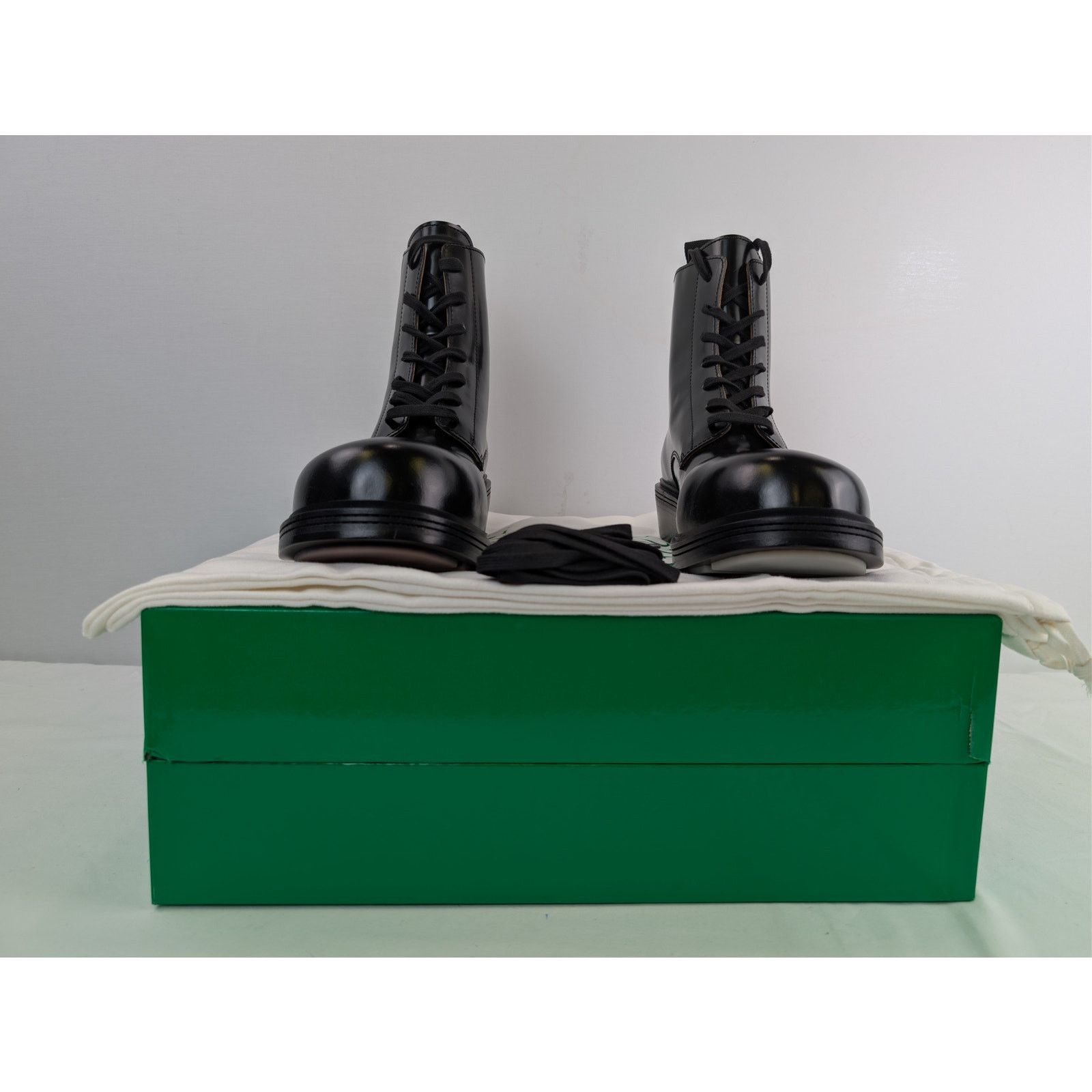 Bottega Veneta o1rshd1 Fireman Ankle Boots in Black Size US 10.5 / EU 43-44 - 18 Thumbnail