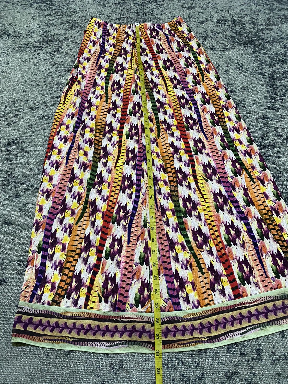 Japanese Brand × Jean Paul Gaultier × Vintage Vintage Jean Paul Gaultier Maxi Skirt Size 26" / US 2 / IT 38 - 7 Thumbnail