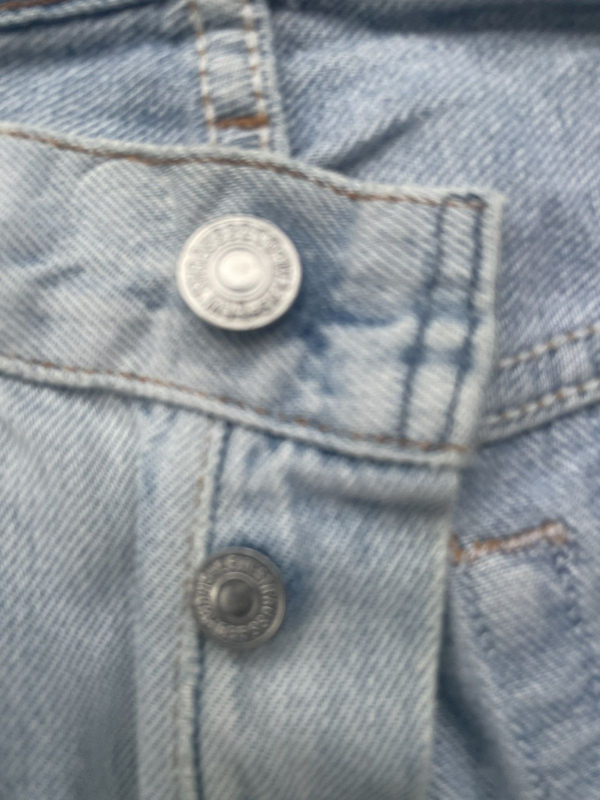 Levi's × Vintage Vintage 1991 Levis 501XX e Faded Distressed Size US 30 / EU 46 - 24 Thumbnail