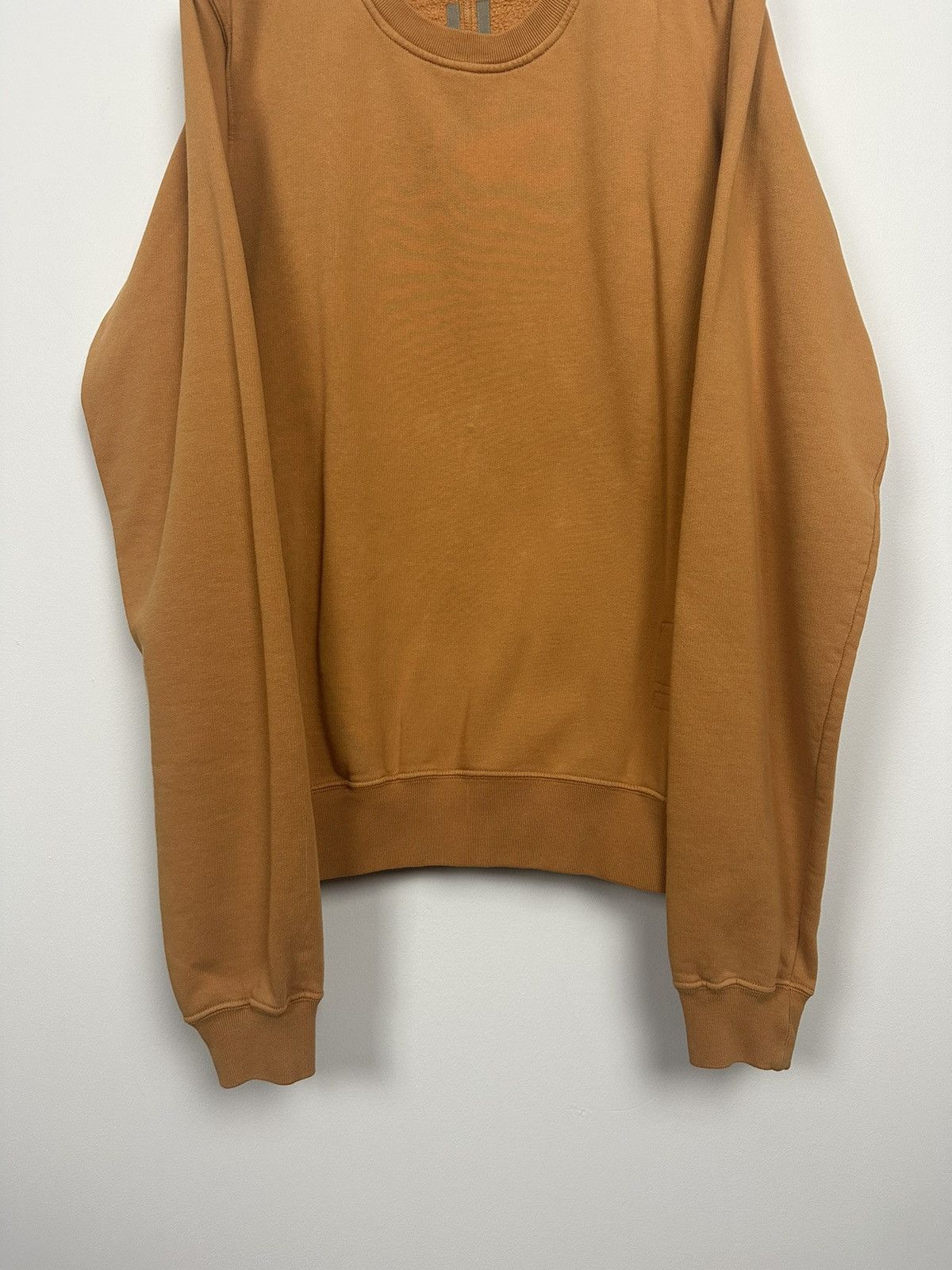 Rick Owens DRKSHDW Tangerine Short Level Crewneck Size US XL / EU 56 / 4 - 3 Thumbnail