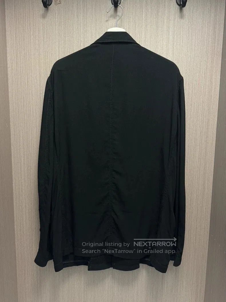 Yohji Yamamoto Yohji Yamamoto 2002SS Silk Shirt Jacket. Size US L / EU 52-54 / 3 - 2 Thumbnail