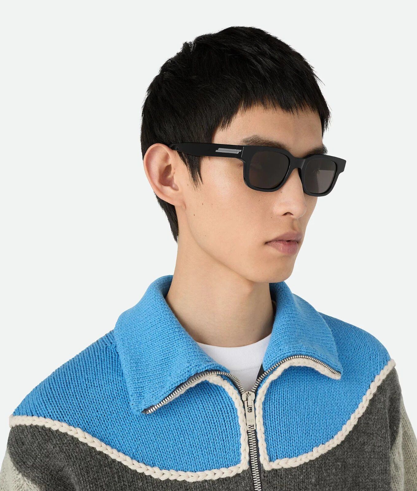 Bottega Veneta BOTTEGA VENETA 1411 BV1411S Black Classic Sunglass 001 Size ONE SIZE - 9 Thumbnail