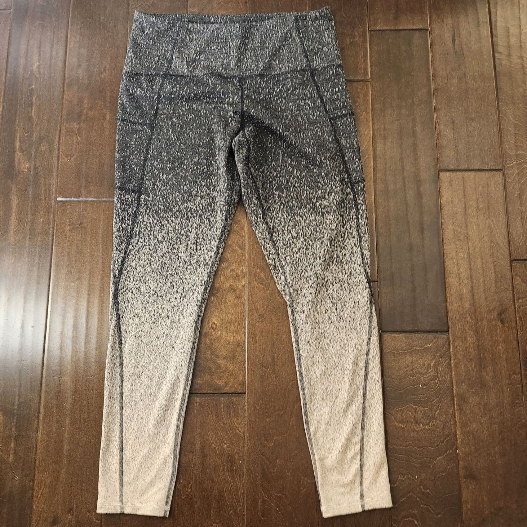 Champion Champion Leggings Womens XL Black Ombre High Waist Stretch Athletic Size 40" / US 18 - 2 Thumbnail