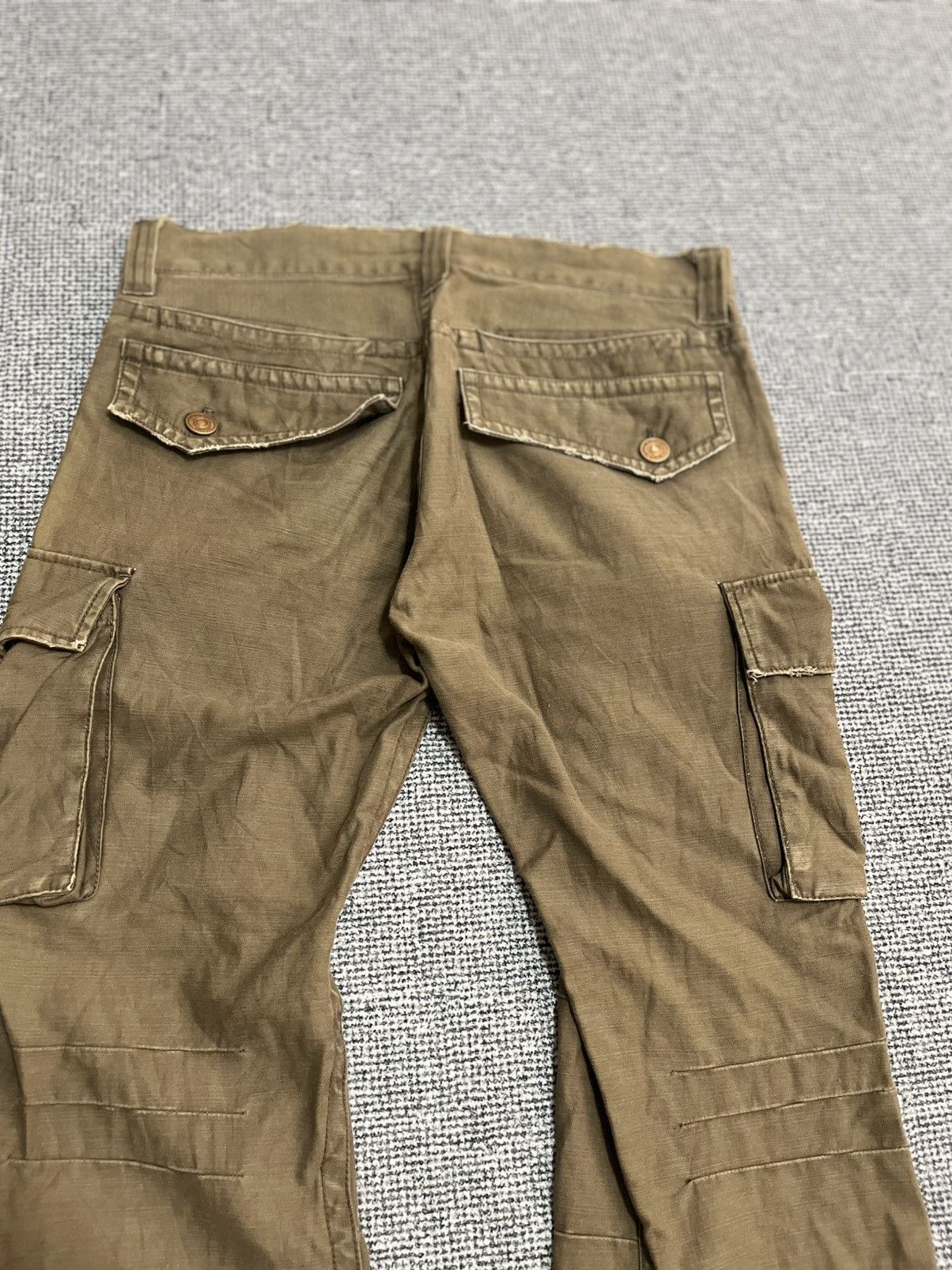 JACKROSE Vintage Jackrose Cargo Flare Pants size 34 inch Size US 34 / EU 50 - 8 Thumbnail