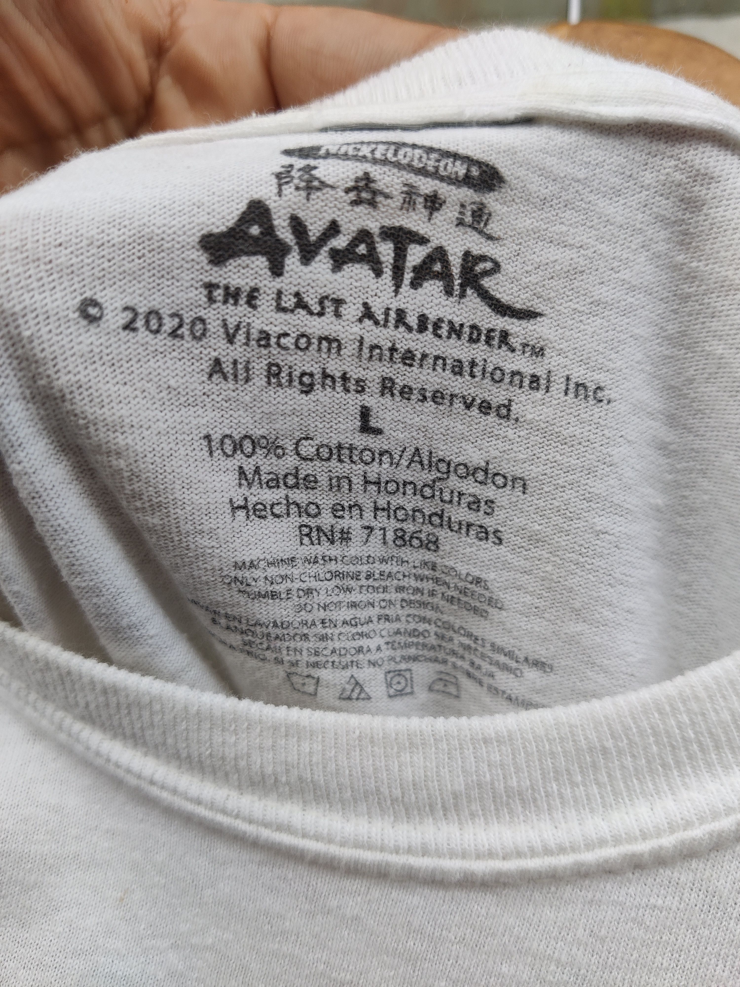Japanese Brand Vintage Nickelodeon Avatar The Last Airbender Anime Shirt Size US L / EU 52-54 / 3 - 8 Thumbnail