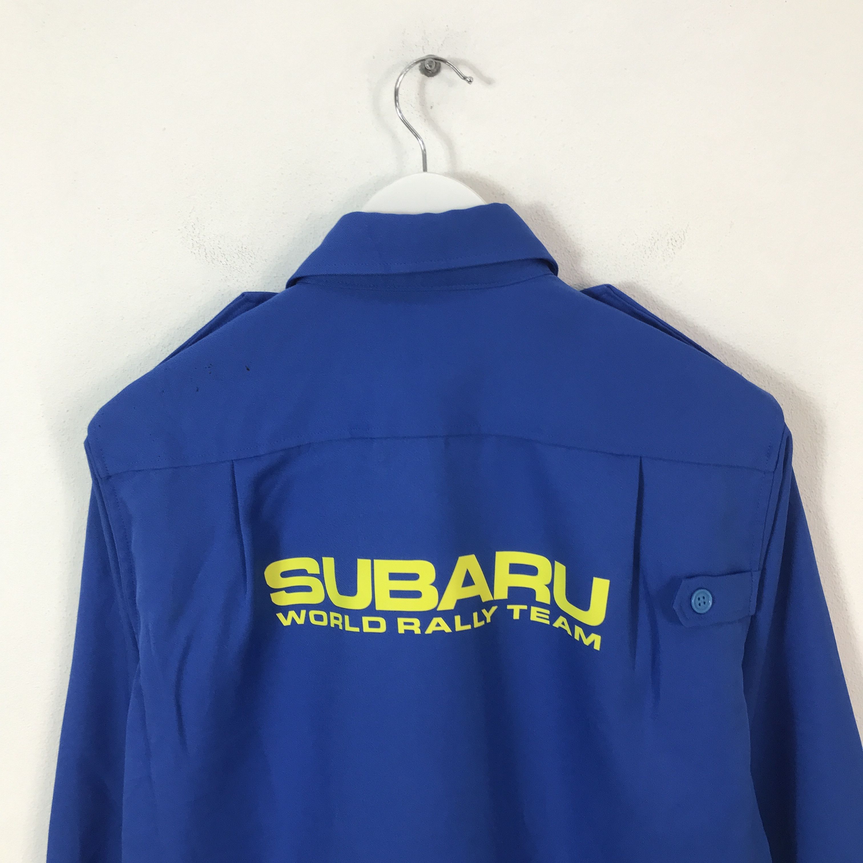 Japanese Brand Vtg subaru racing button up woking custom jacket Size US M / EU 48-50 / 2 - 4 Thumbnail