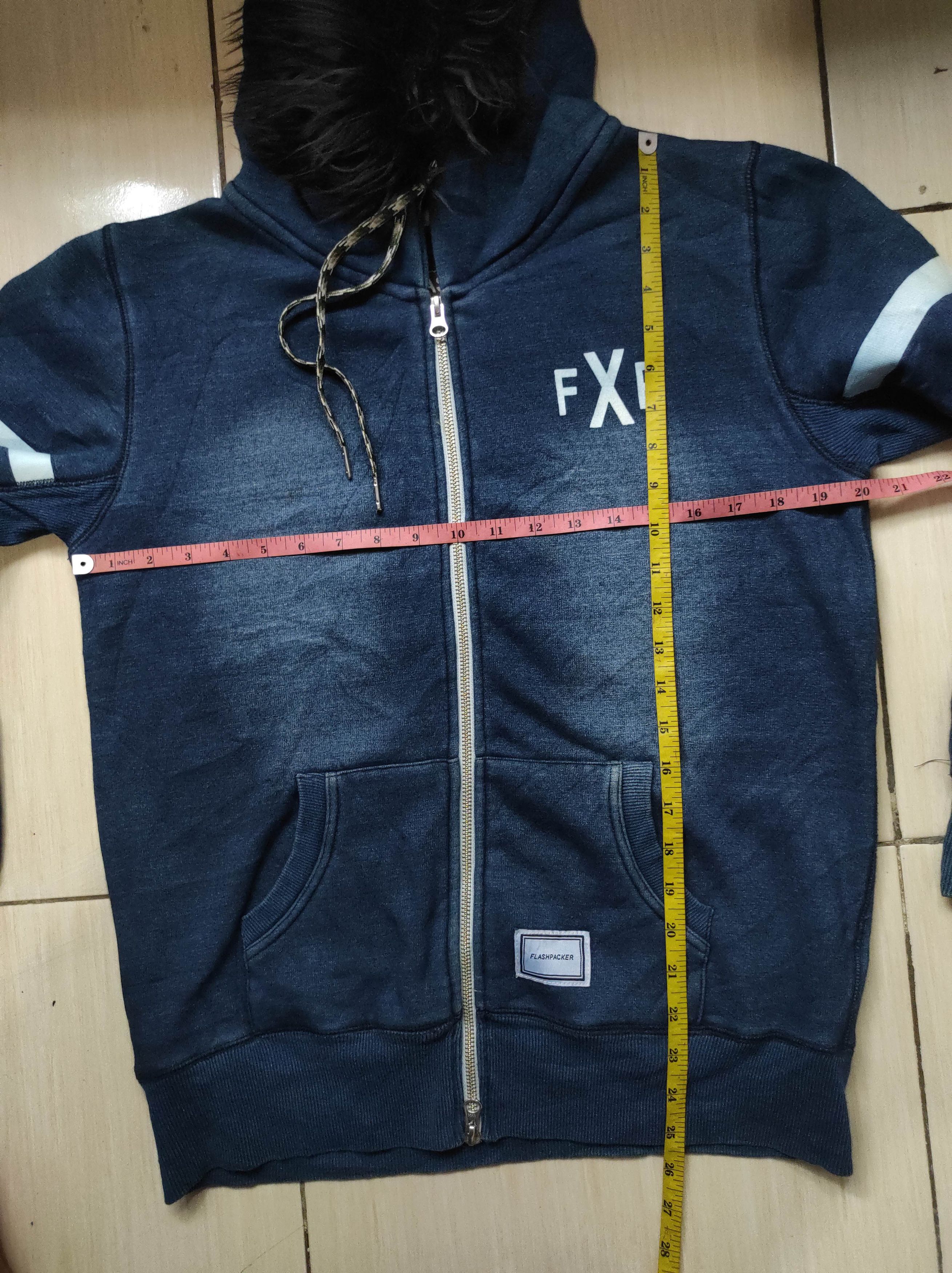 Hysteric Glamour Flash Packer Sherpa Denim Double Zipper Fur Hoodie LGB style Size US M / EU 48-50 / 2 - 18 Thumbnail