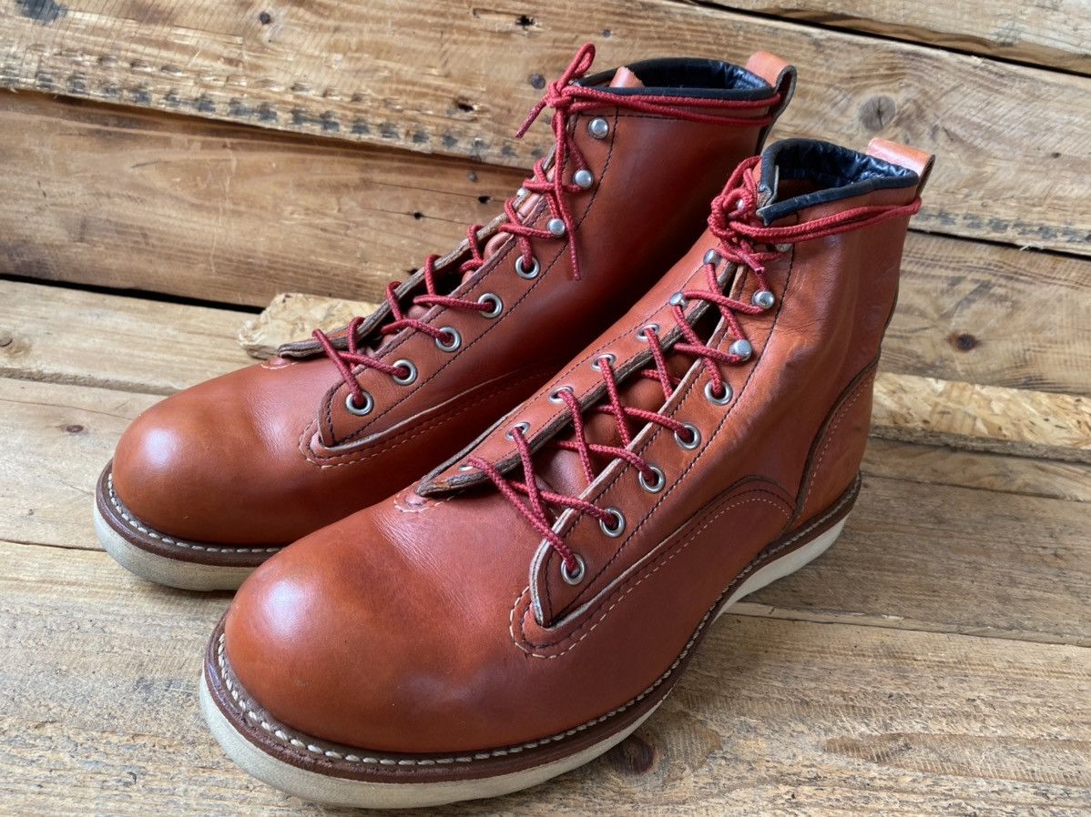 Red Wing Redwing lineman ,oro russet ,round monkey boots Us 10D uk 9 Size US 10 / EU 43 - 4 Thumbnail