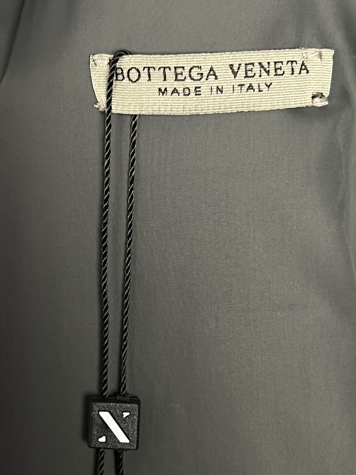 Bottega Veneta Bottega Veneta Men’s Grey Nylon Lightweight Zip Front Jacket Size US L / EU 52-54 / 3 - 10 Thumbnail