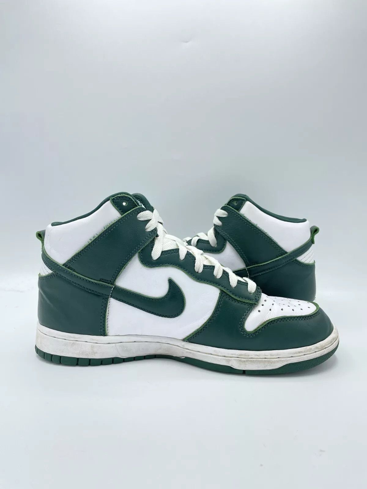 Nike Nike Dunk High Spartan Green Michigan State Size US 8 / EU 41 - 5 Thumbnail