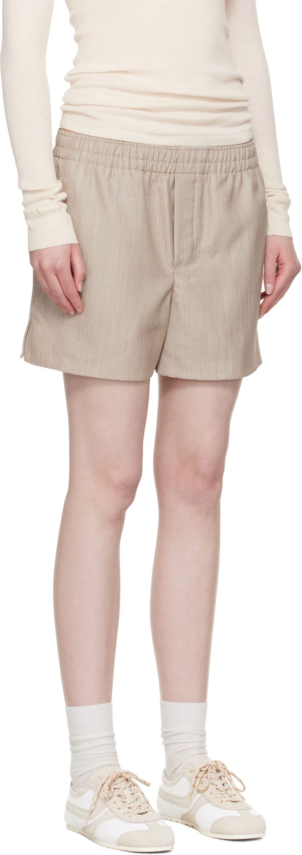 (Final Sale) Ami Paris Virgin Wool Short Shorts Sz XL