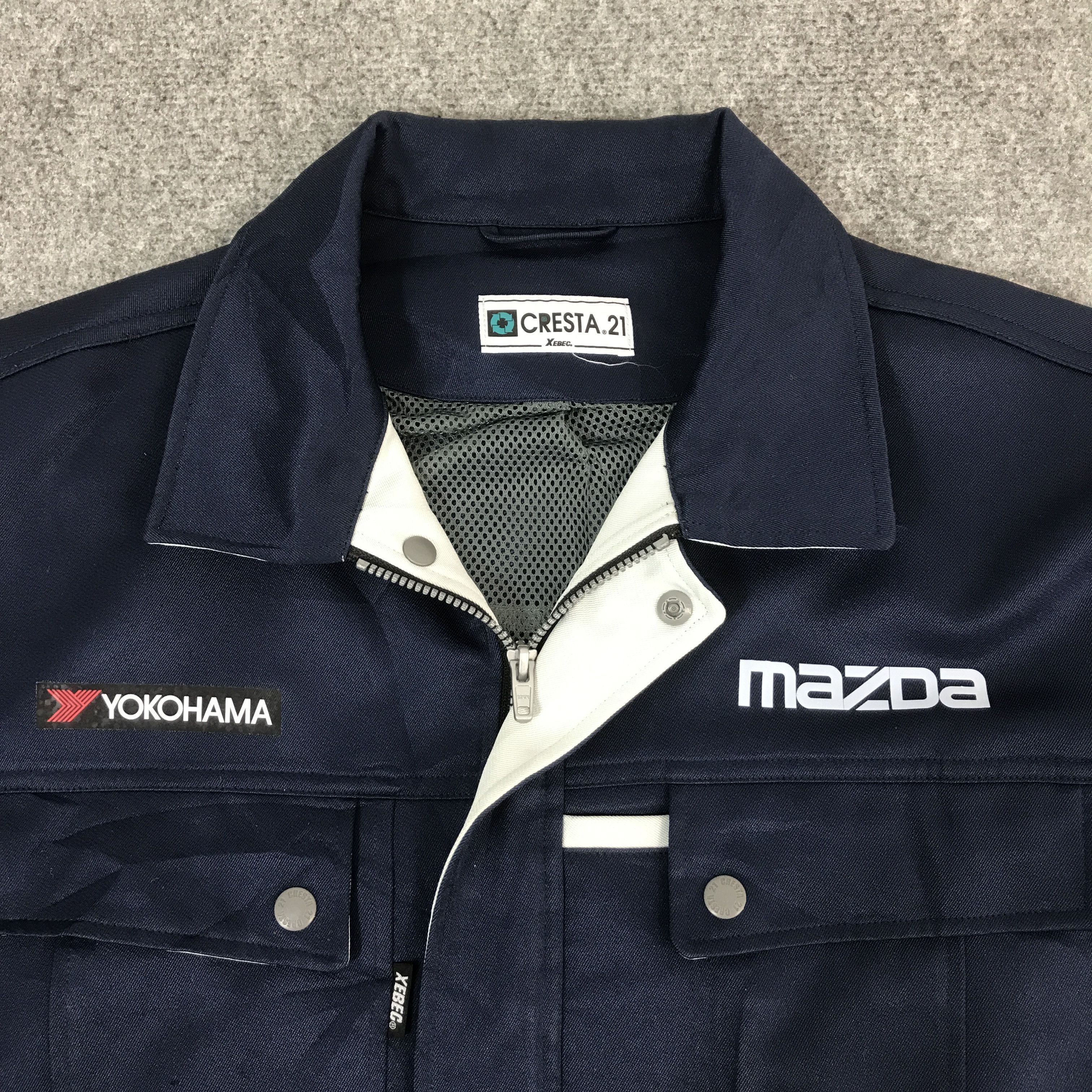 Japanese Brand MAZDA RACING TEAM CUSTOM MOTORSPORT JACKET K64B5 Size US L / EU 52-54 / 3 - 9 Thumbnail