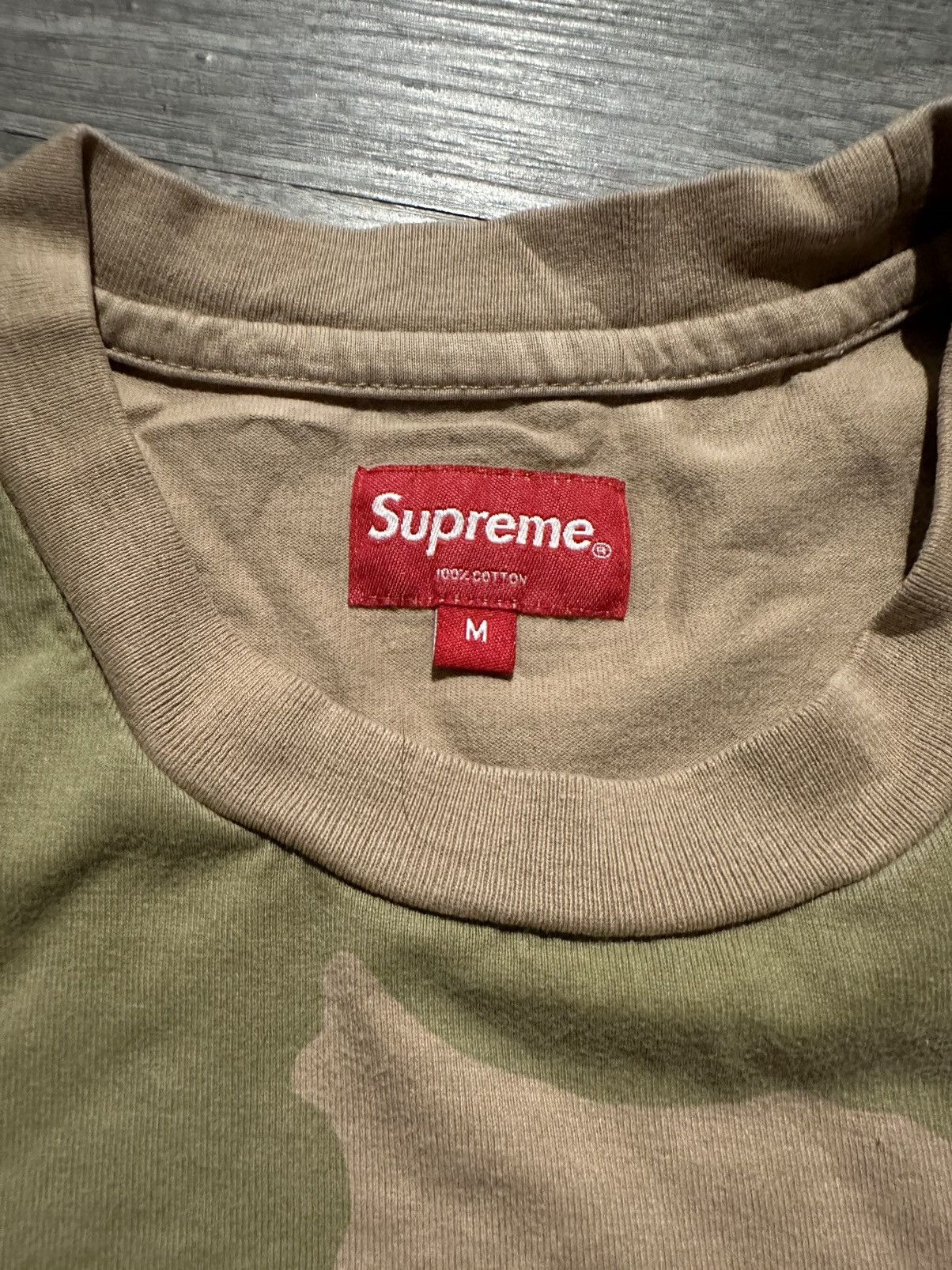 Supreme Supreme Camo T Shirt Size US M / EU 48-50 / 2 - 4 Thumbnail