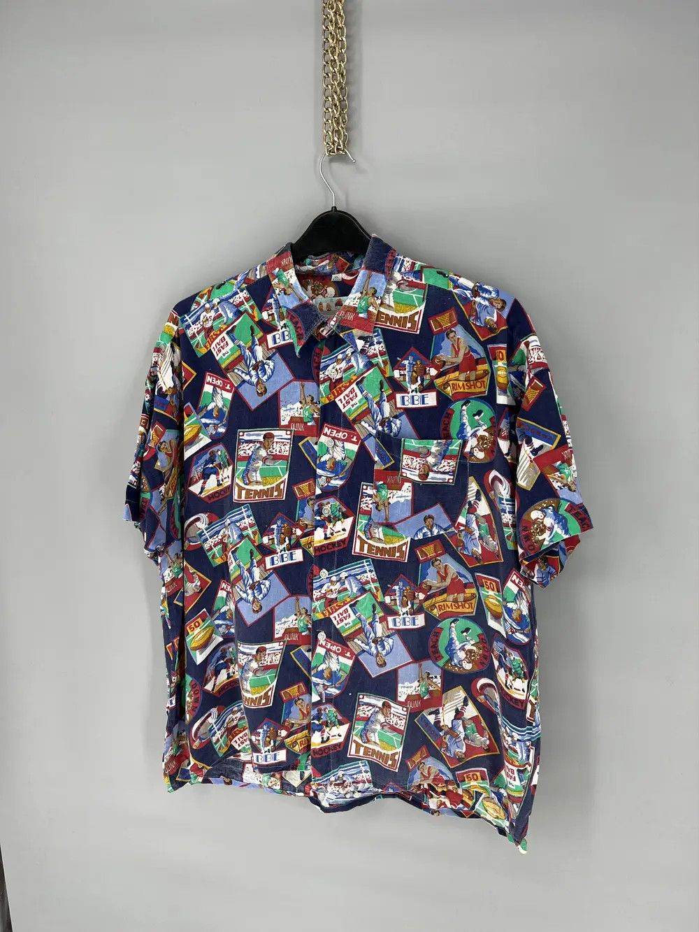 Vintage Vintage Crazy Hawaiian Shirt Beach Surfing Rare Size US XL / EU 56 / 4 - 3 Thumbnail
