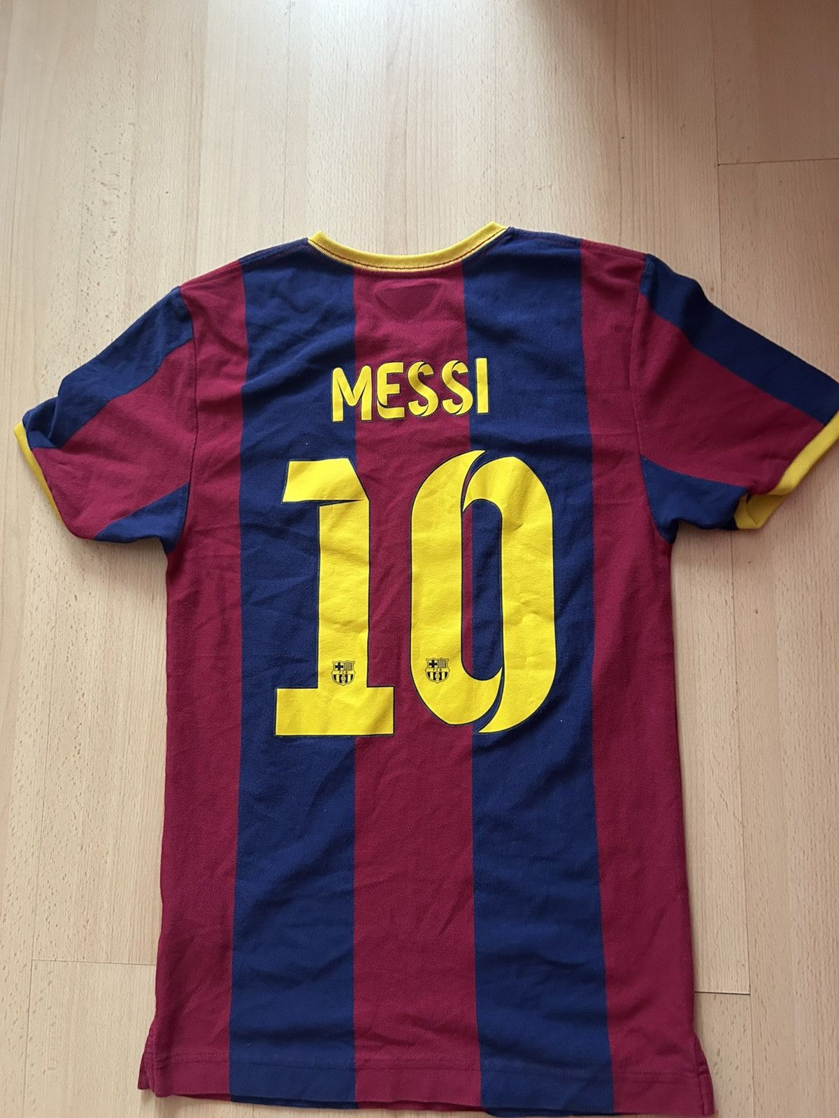 Nike Nike Barcelona Vintage Soccer Y2K Retro Jersey Size US S / EU 44-46 / 1 - 2 Thumbnail