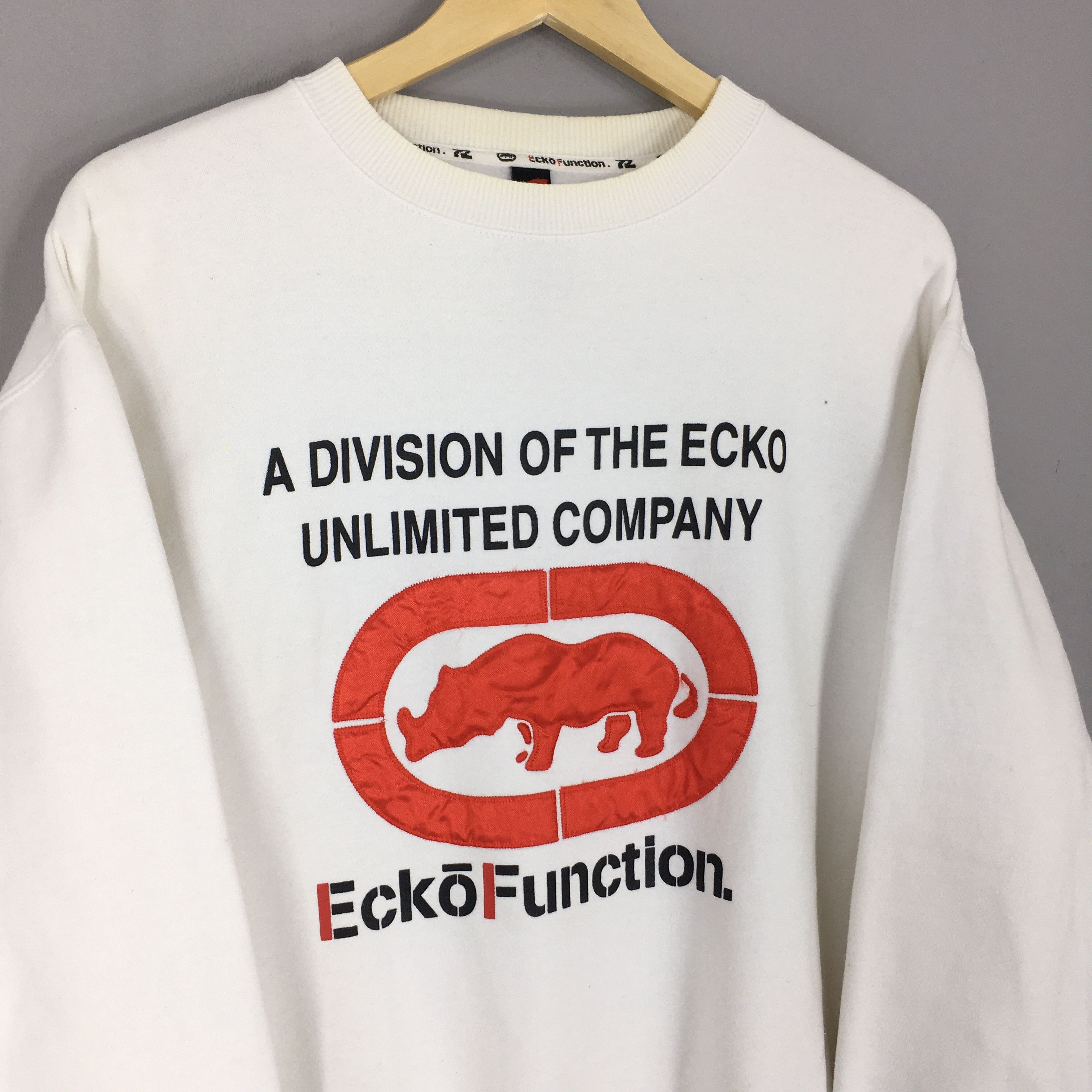 Ecko Unltd. × Rugby Ralph Lauren Vintage Ecko Function Unlimited Sweatshirt Medium Size US M / EU 48-50 / 2 - 4 Thumbnail