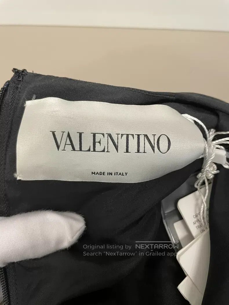 Valentino Valentino Black floral dress Size S / US 4 / IT 40 - 3 Thumbnail