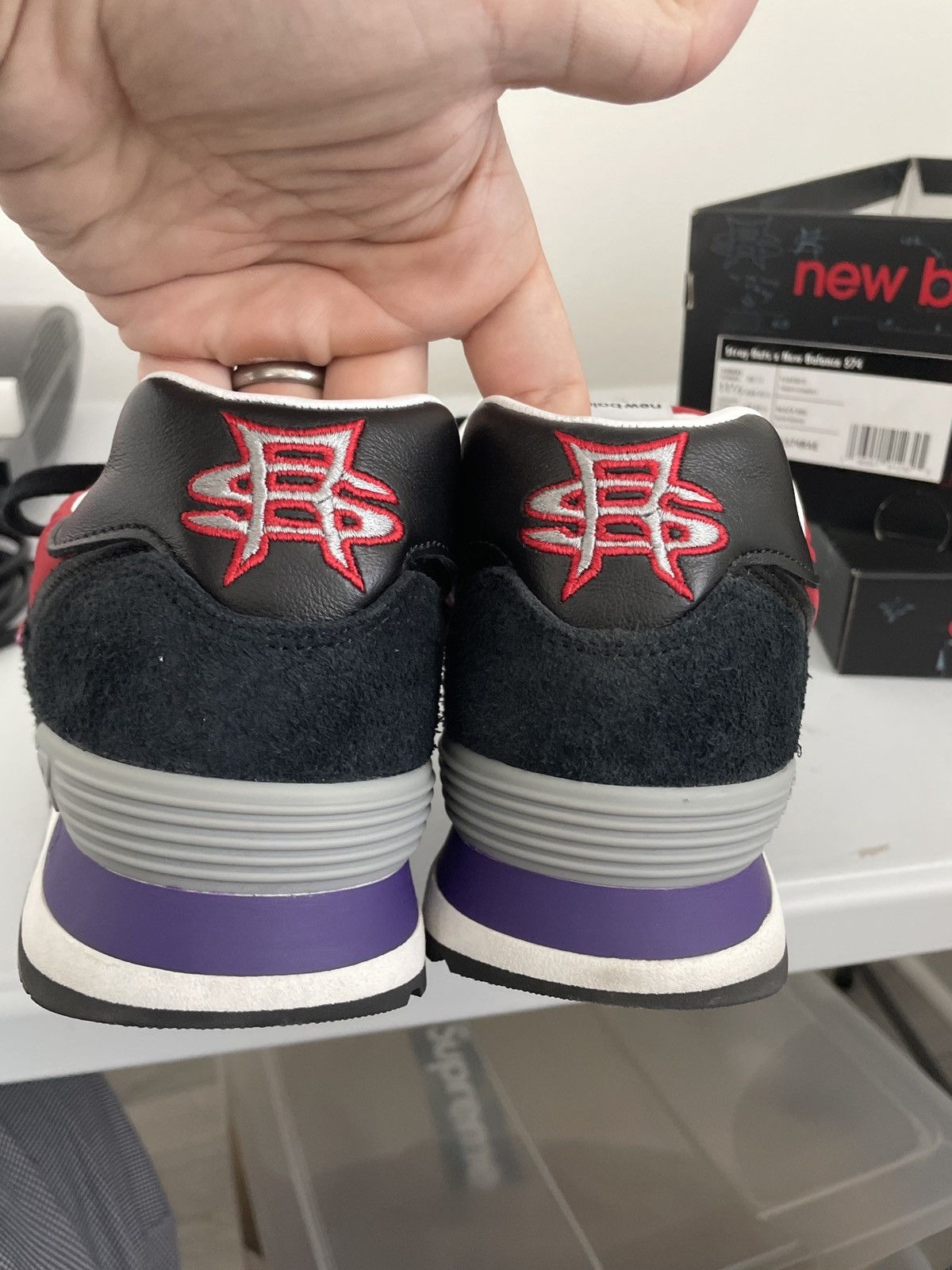 New Balance × Stray Rats Stray Rats New Balance 574 Size US 11.5 / EU 44-45 - 4 Thumbnail