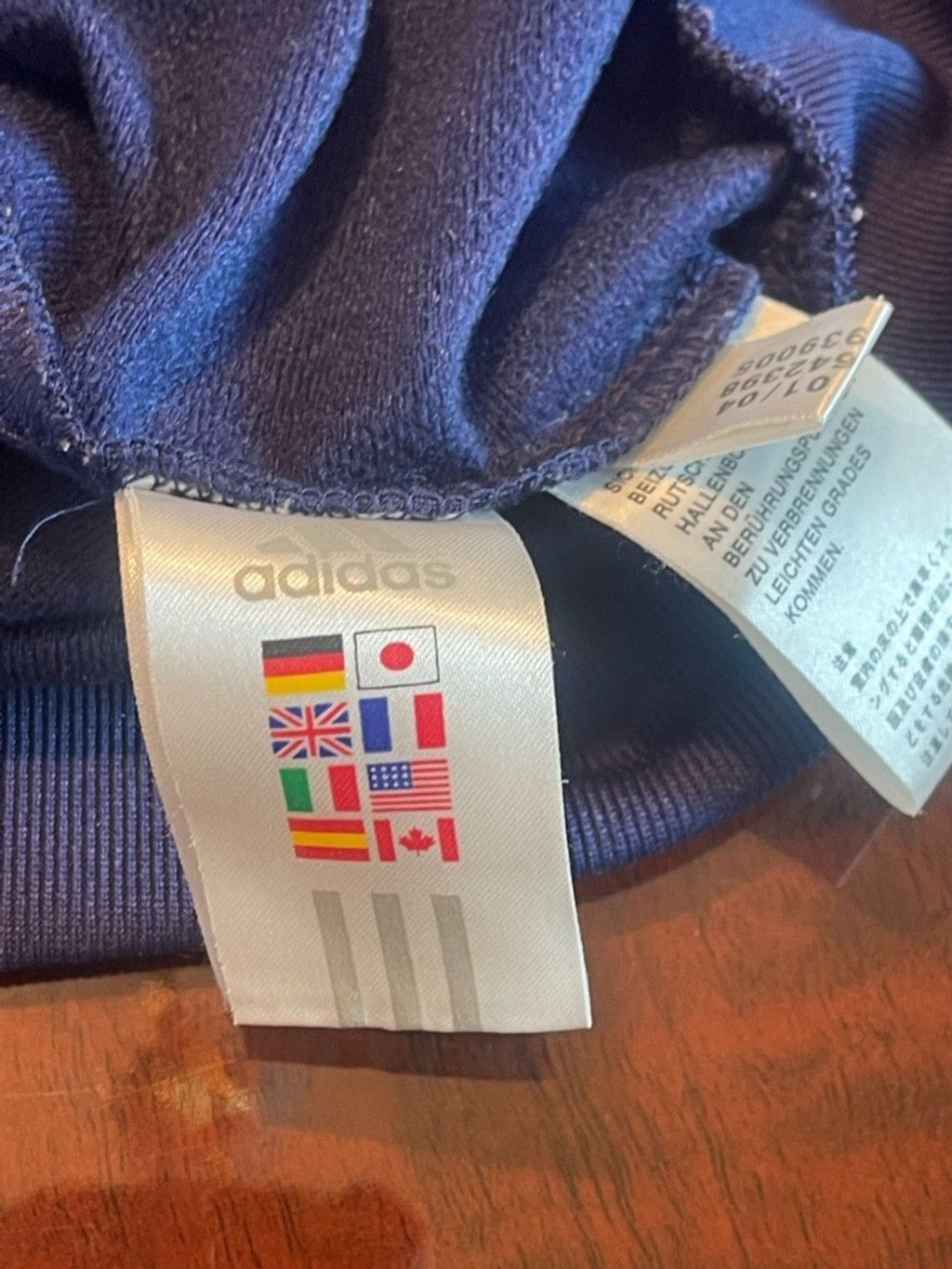 Adidas Adidas Spain RFEF National Team Soccer Track Suit Men's L Size US L / EU 52-54 / 3 - 10 Thumbnail