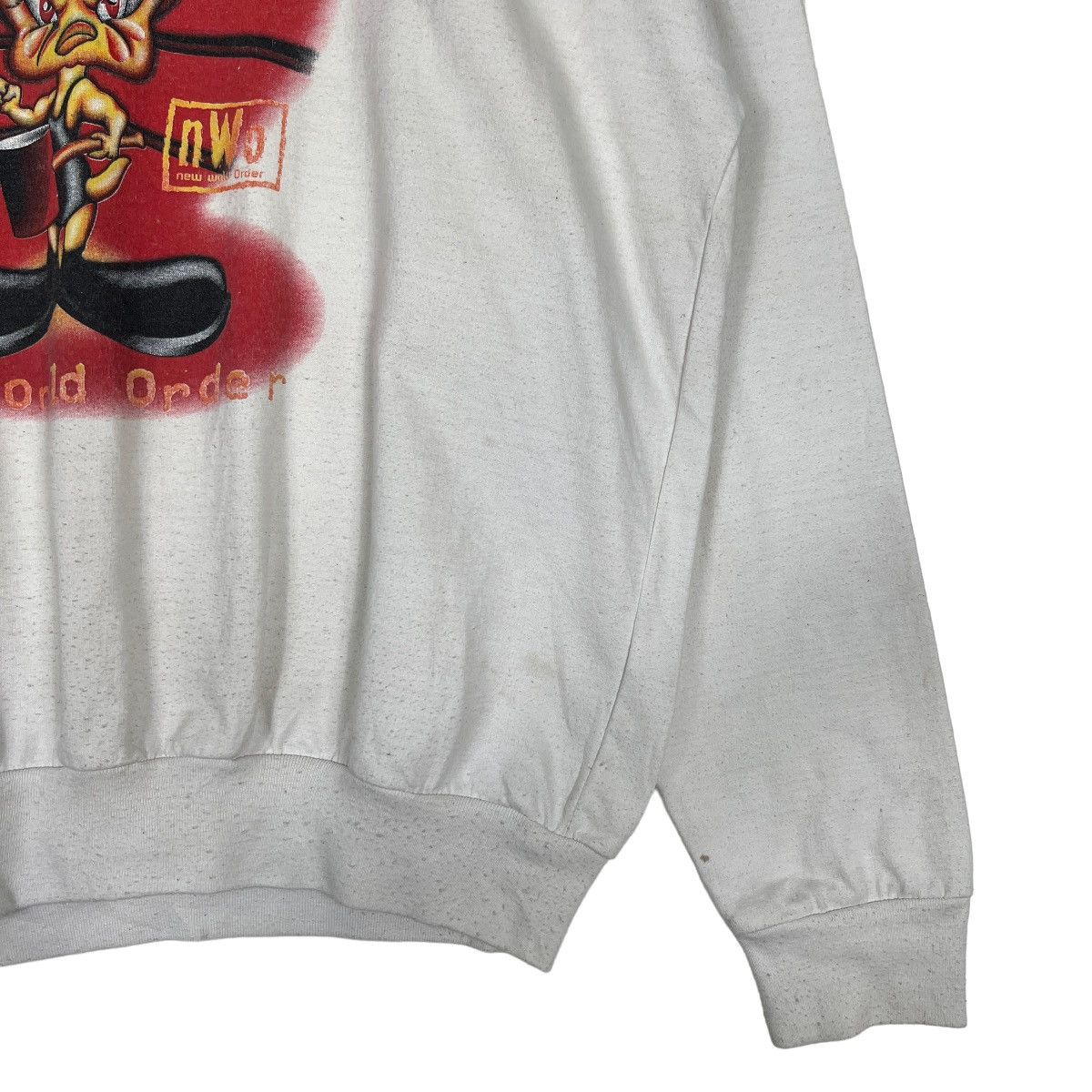 Vintage 🔥 VINTAGE NEW WORLD ORDER SWEATSHIRTS Size US L / EU 52-54 / 3 - 4 Thumbnail