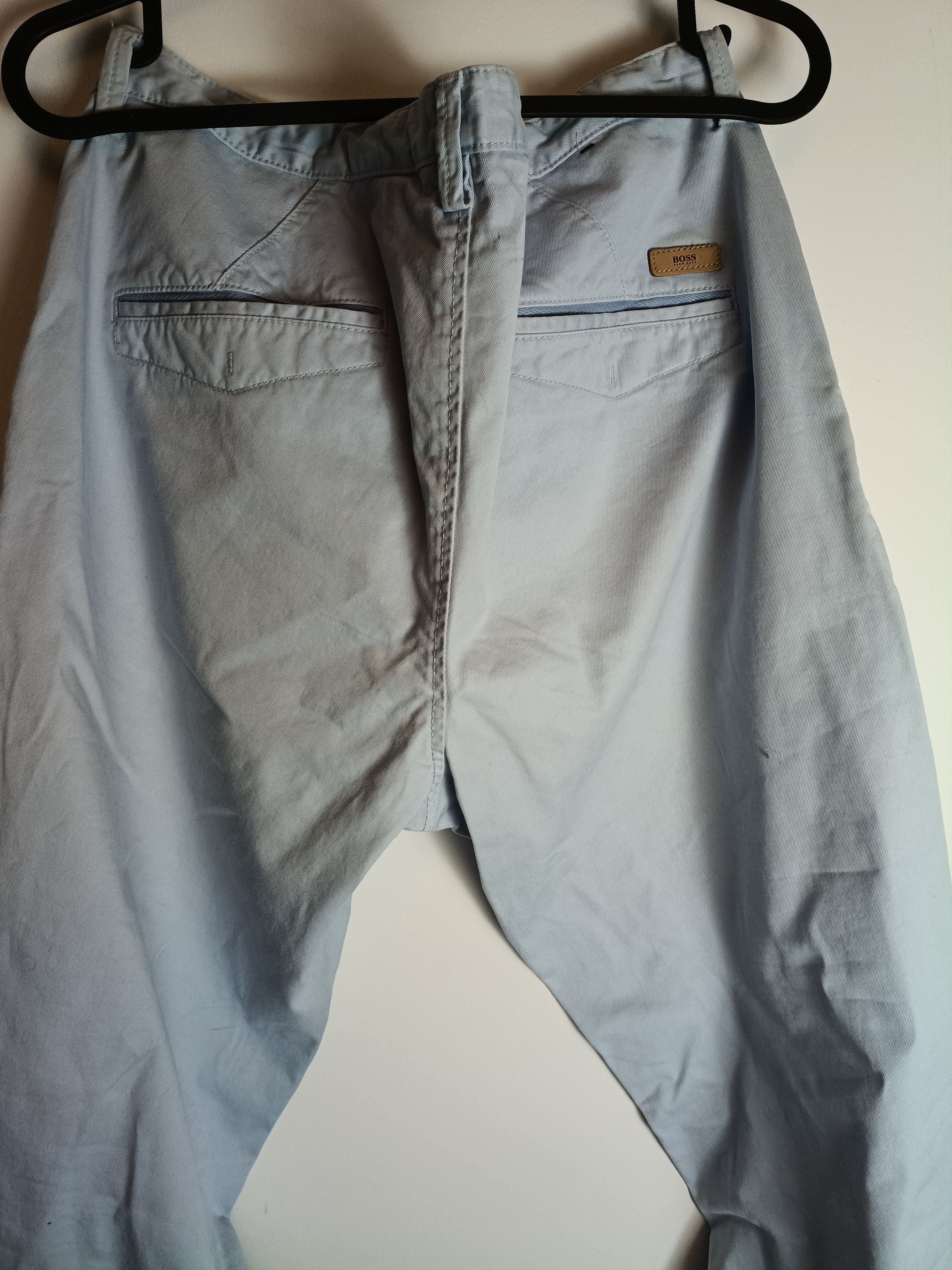 Hugo Boss Hugo Boss light blue trousers Size US 36 / EU 52 - 5 Thumbnail