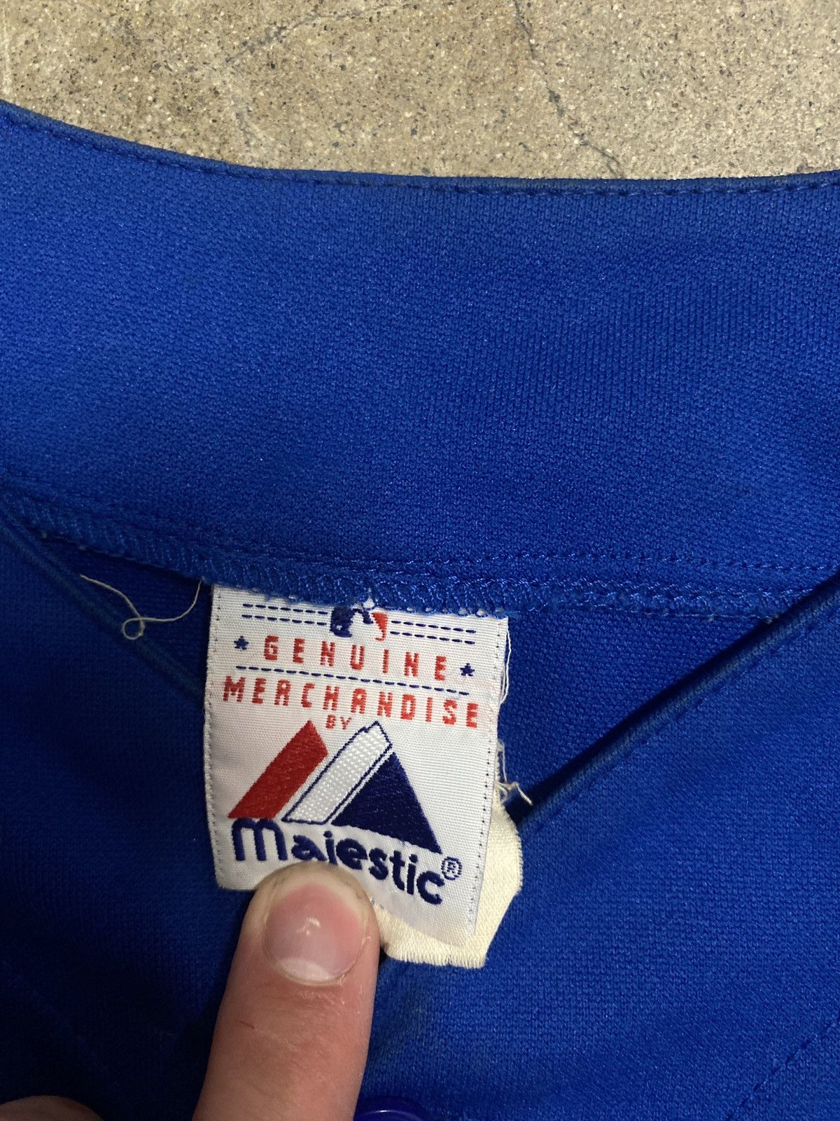 MLB × Vintage Vintage Chicago Cubs Majestic Jersey Size US XL / EU 56 / 4 - 3 Thumbnail