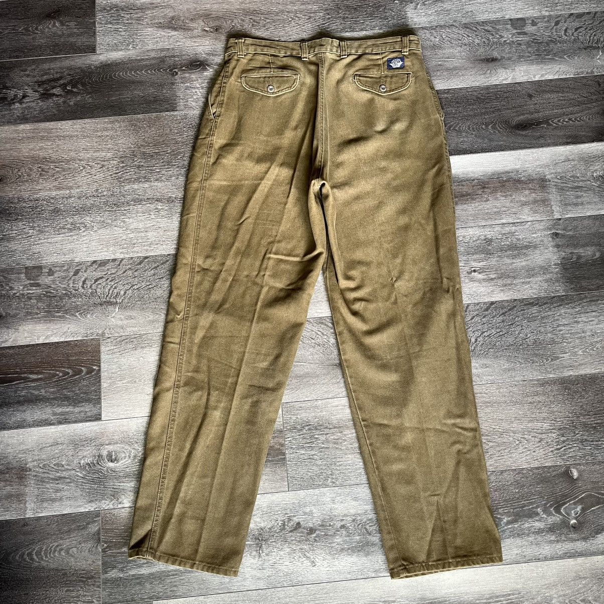 Levi's Vintage 1990s Levi’s by Dockers Pleated Trousers Pants 36x32 Size US 34 / EU 50 - 2 Thumbnail