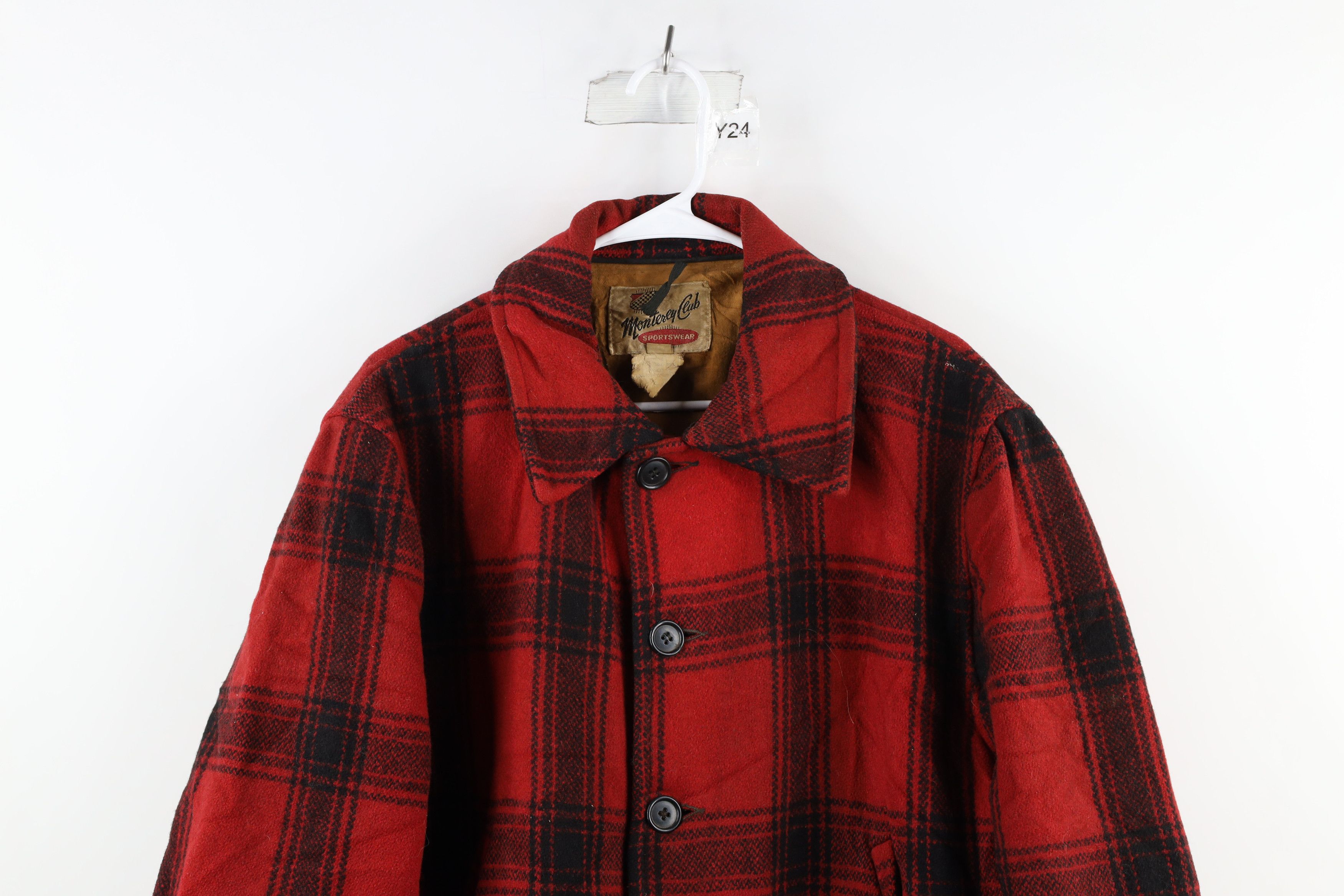 Vintage 50s 60s Streetwear Wool Mackinaw Jacket USA