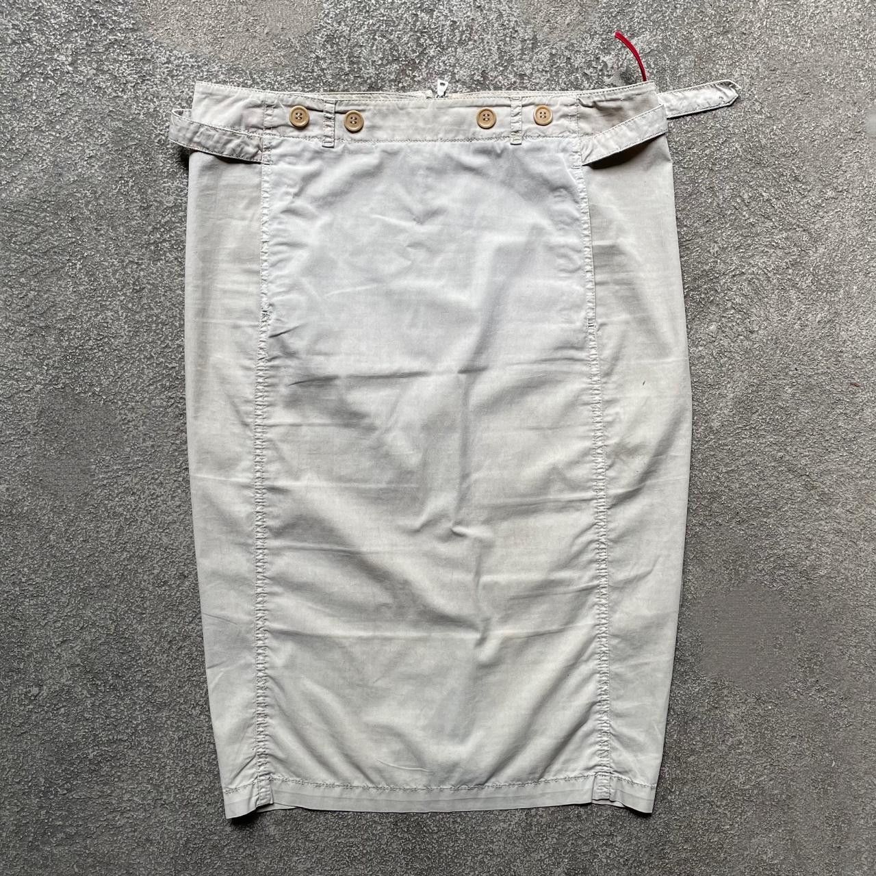 Prada Archival Prada Cargo Midi Skirt Size 30" / US 8 / IT 44 - 3 Thumbnail