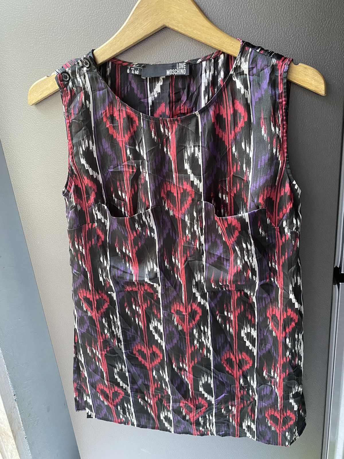 Love Moschino × Moschino Love moschino sleeveless pocket Size S / US 4 / IT 40 - 1 Thumbnail