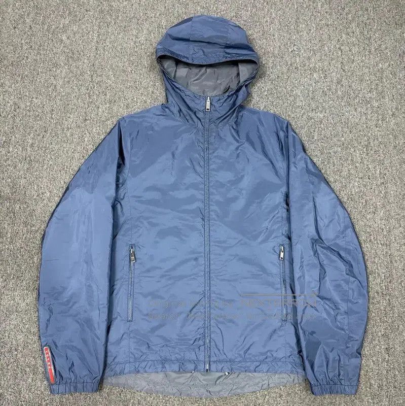Prada Prada Men's Blue Nylon Jacket. Size US L / EU 52-54 / 3 - 1 Thumbnail