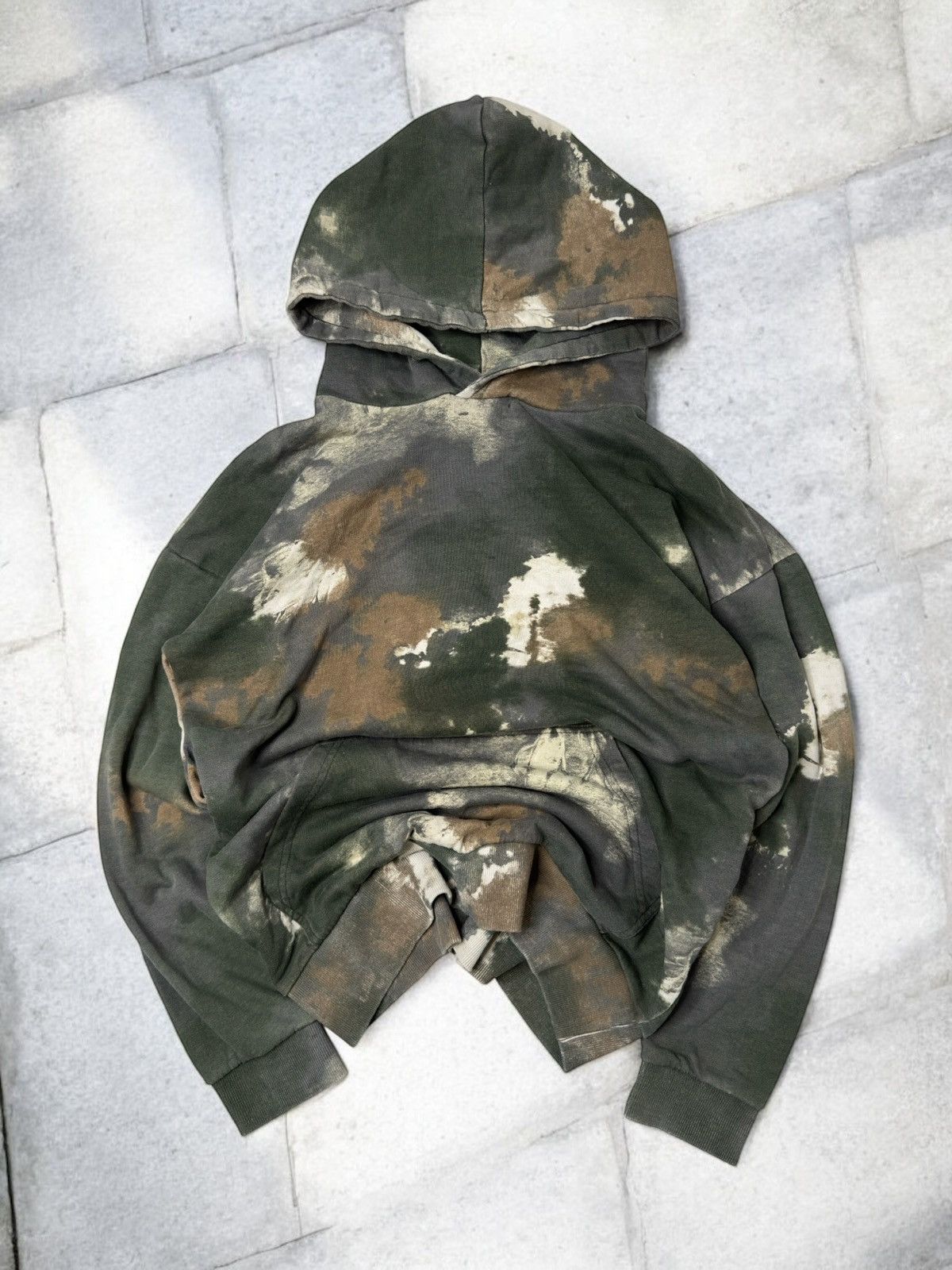 Carhartt × Japanese Brand × Vintage Green camo khaki realtree hoodie boxy swag y2k carhartt vibe Size US M / EU 48-50 / 2 - 1 Thumbnail