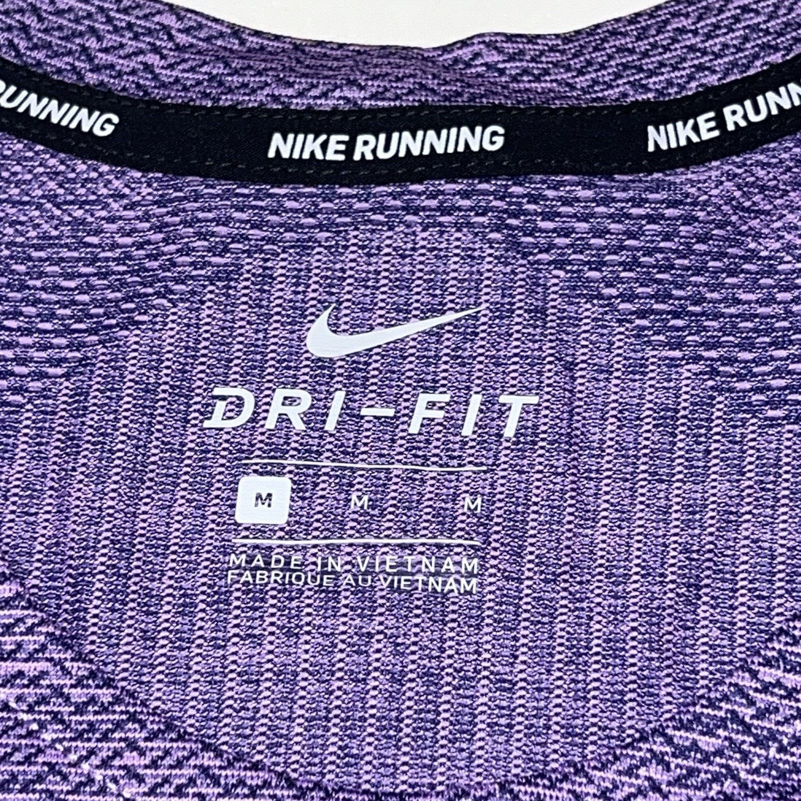 Nike Nike Tank Top TechKnit Cool Reflective AJ7589-451 Purple M Size US M / EU 48-50 / 2 - 2 Thumbnail