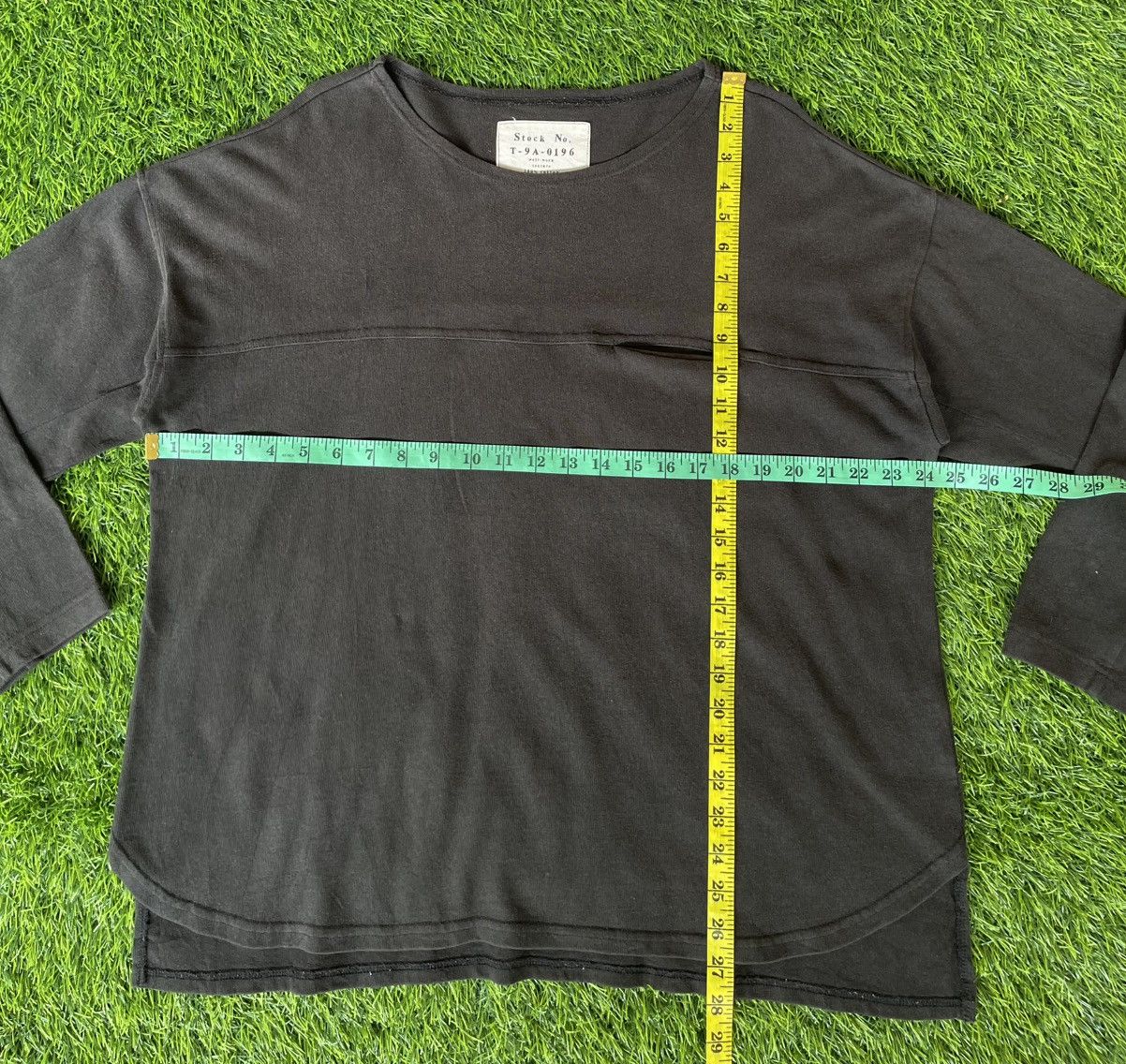 The GV Gallery Rare🔥SOULBERRY TEXTURE🔥Out Side Stich Long sleeve Faded Tee Size US L / EU 52-54 / 3 - 10 Thumbnail