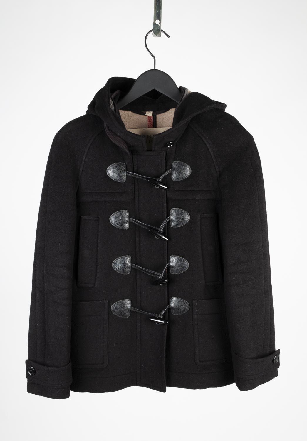 Burberry brit wool duffle coat on sale