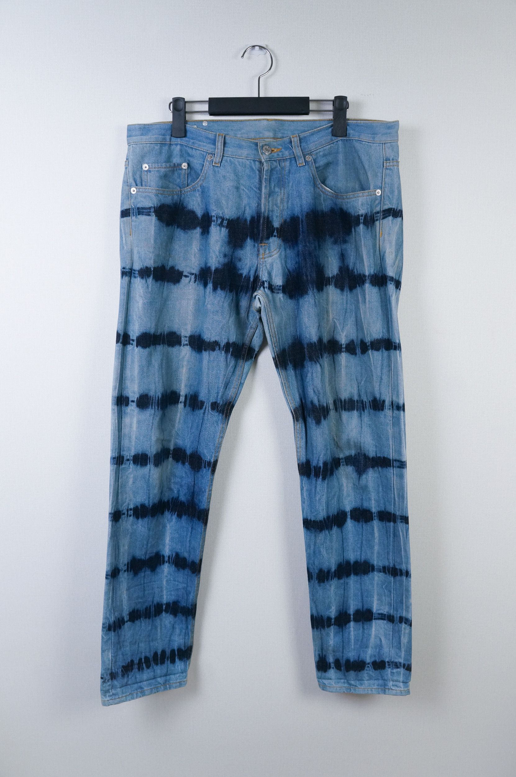 Dries Van Noten Dries Van Noten Peyton Jeans in Bleach Tye Dye