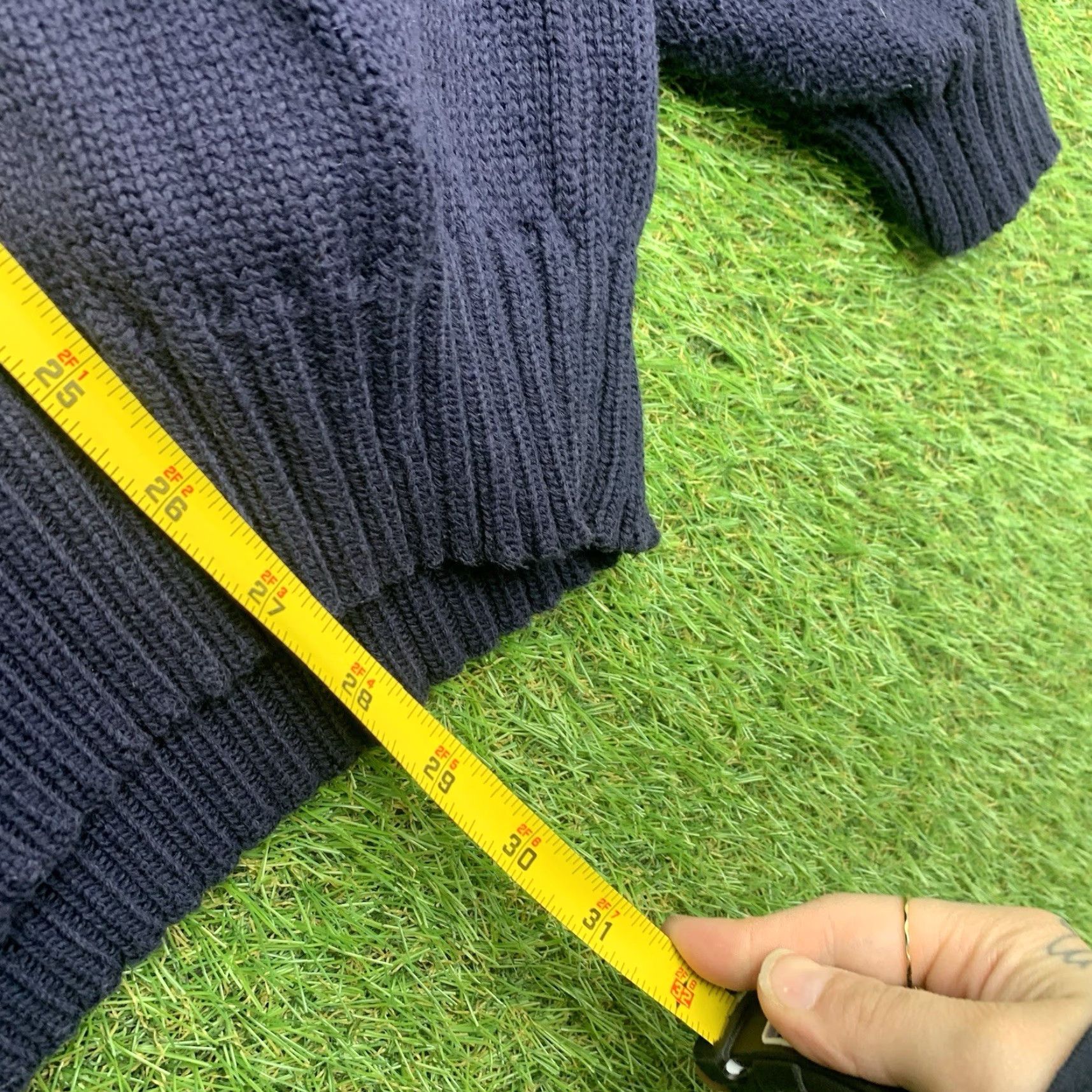 Polo Ralph Lauren VINTAGE Polo Ralph Lauren Crewneck Sweatshirt Mens XL Blue Fade Pony Sweater 90s Y2K Size US XL / EU 56 / 4 - 7 Thumbnail